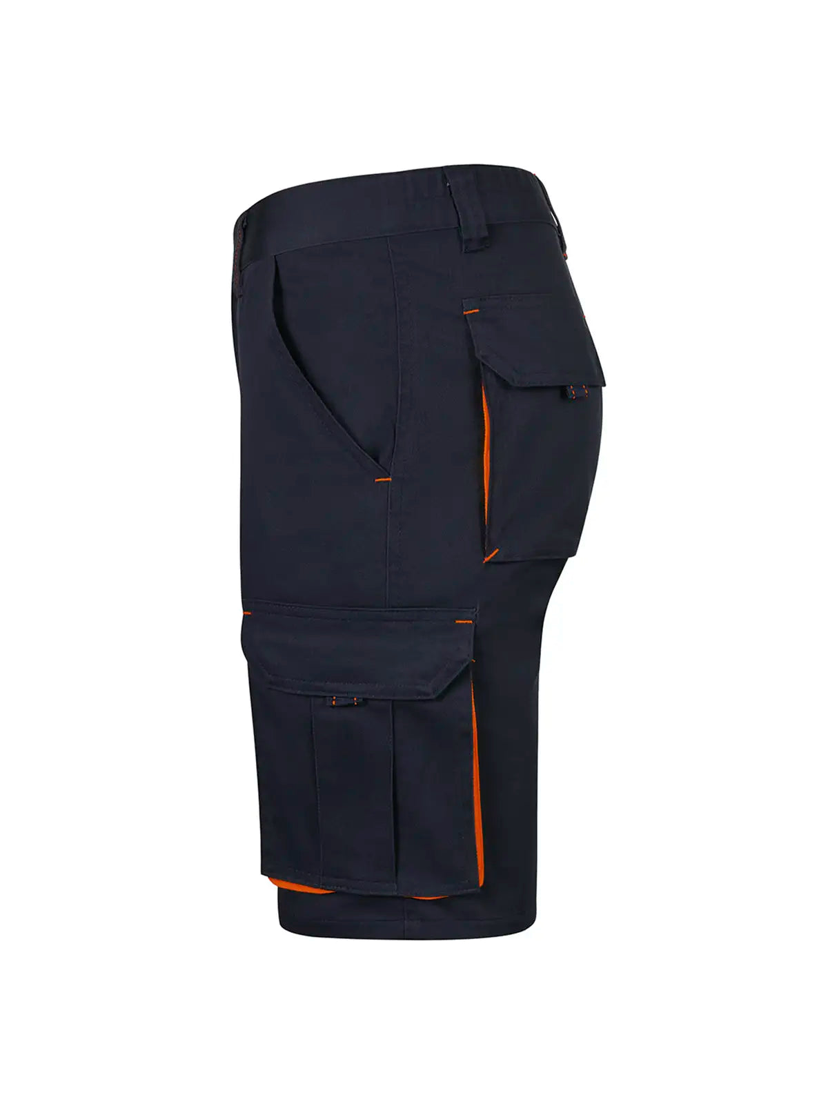 Pantalón corto stretch bicolor multibolsillos Velilla 103034S