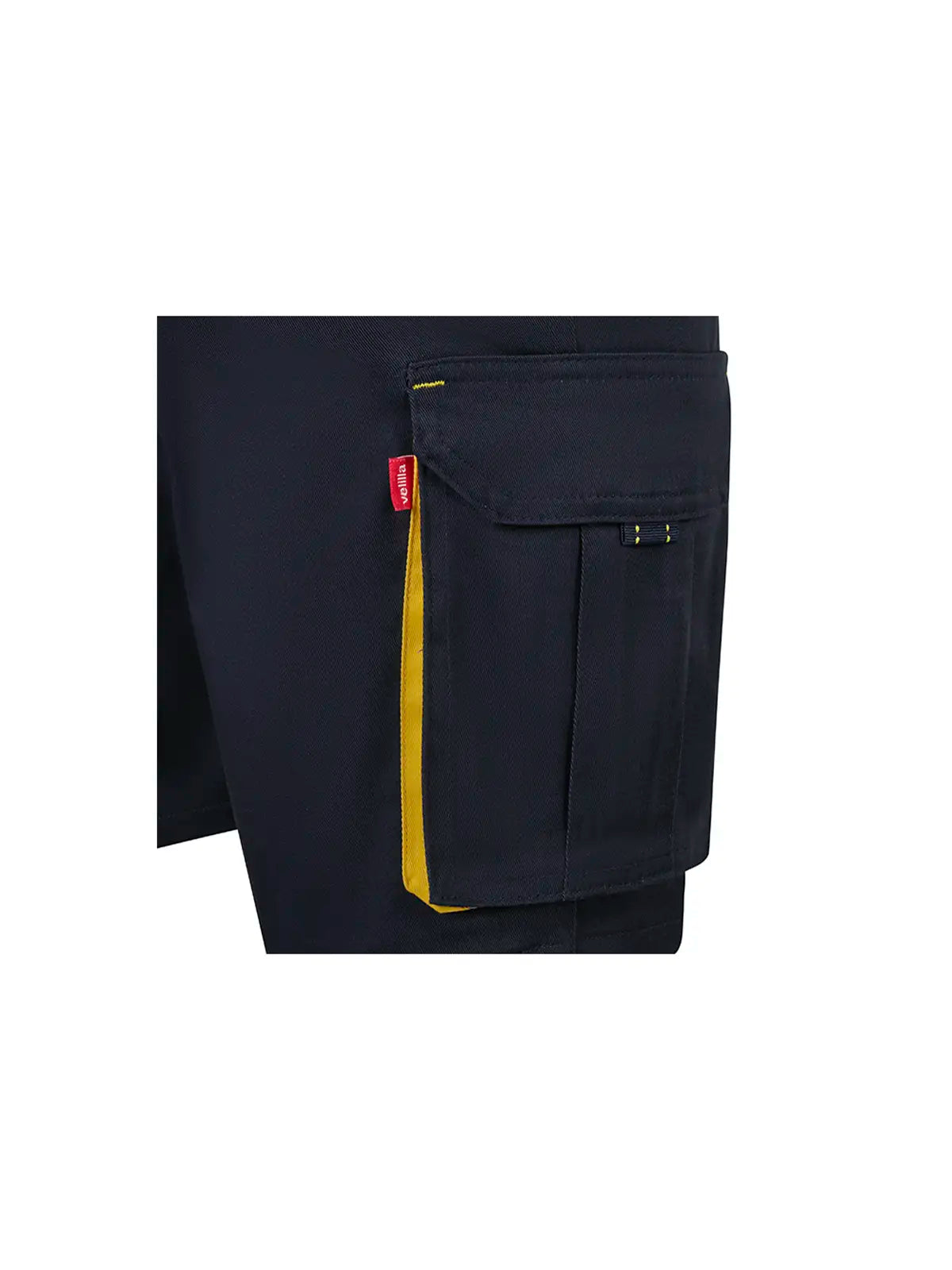 Pantalón corto stretch bicolor multibolsillos Velilla 103034S