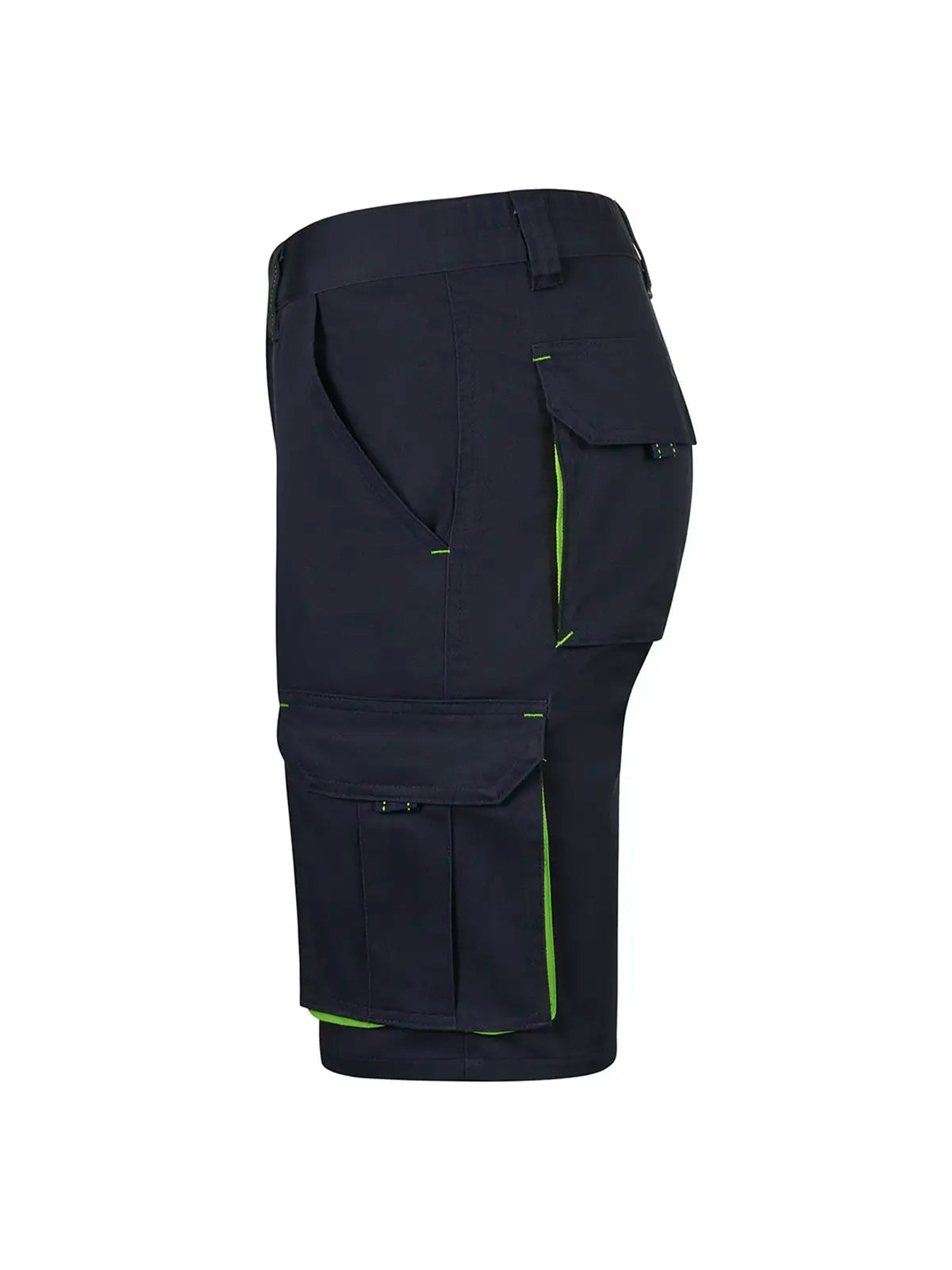 Pantalón corto stretch bicolor multibolsillos Velilla 103034S