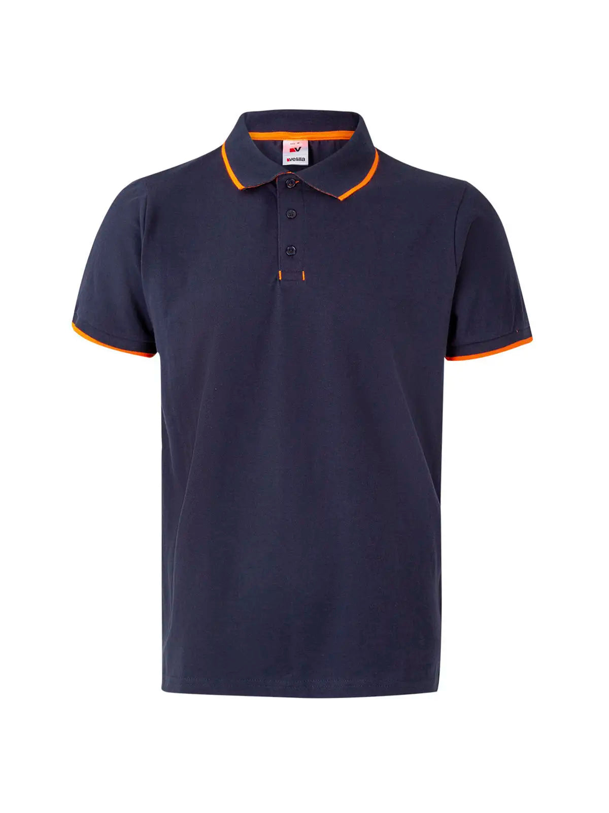Polo manga corta bicolor Velilla 105505