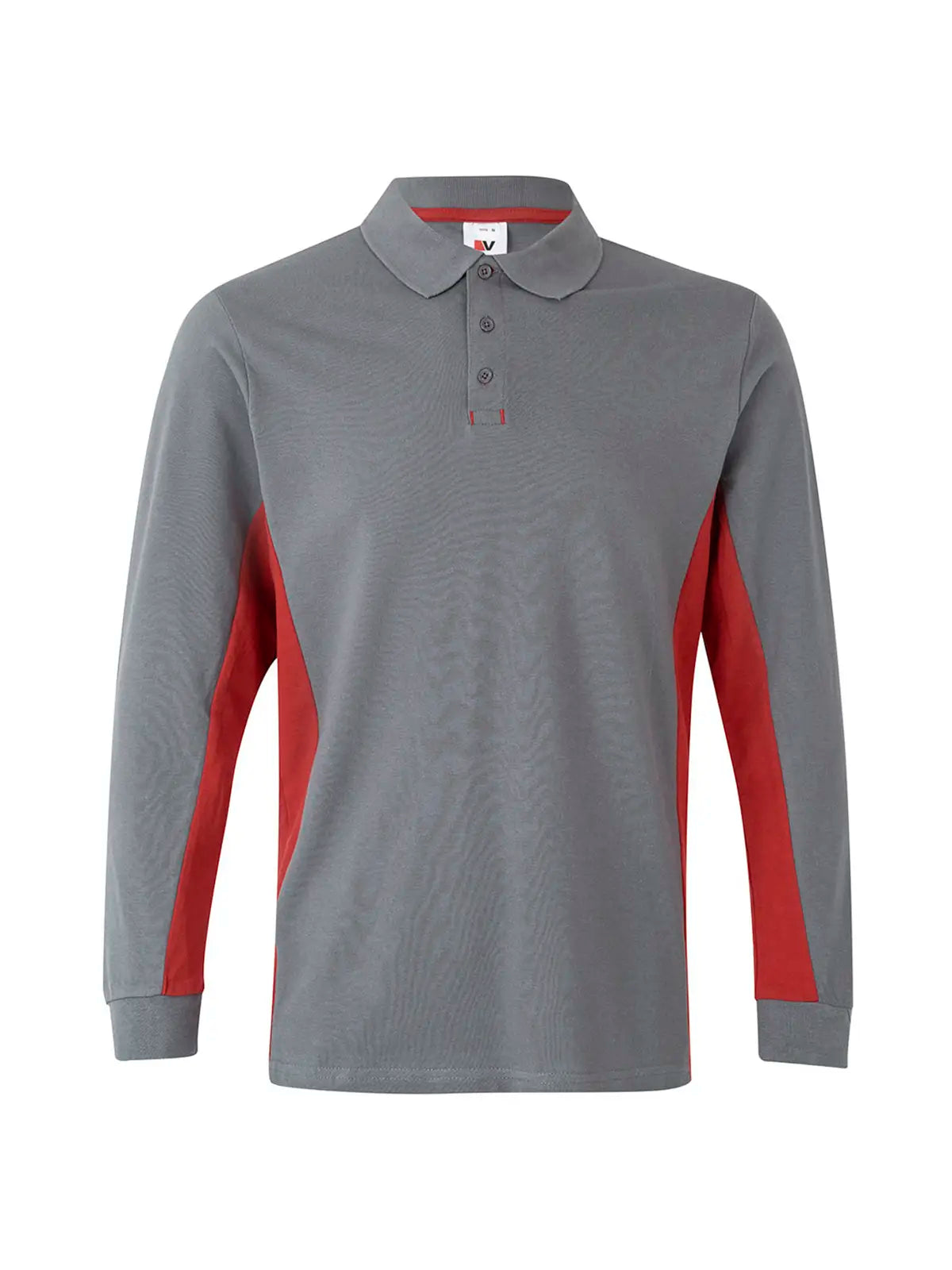 Polo manga larga bicolor Velilla 105514