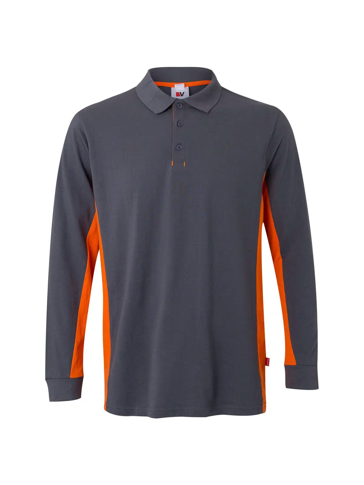 Polo manga larga bicolor Velilla 105514