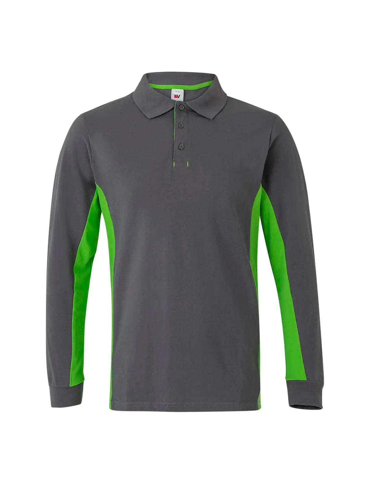 Polo manga larga bicolor Velilla 105514