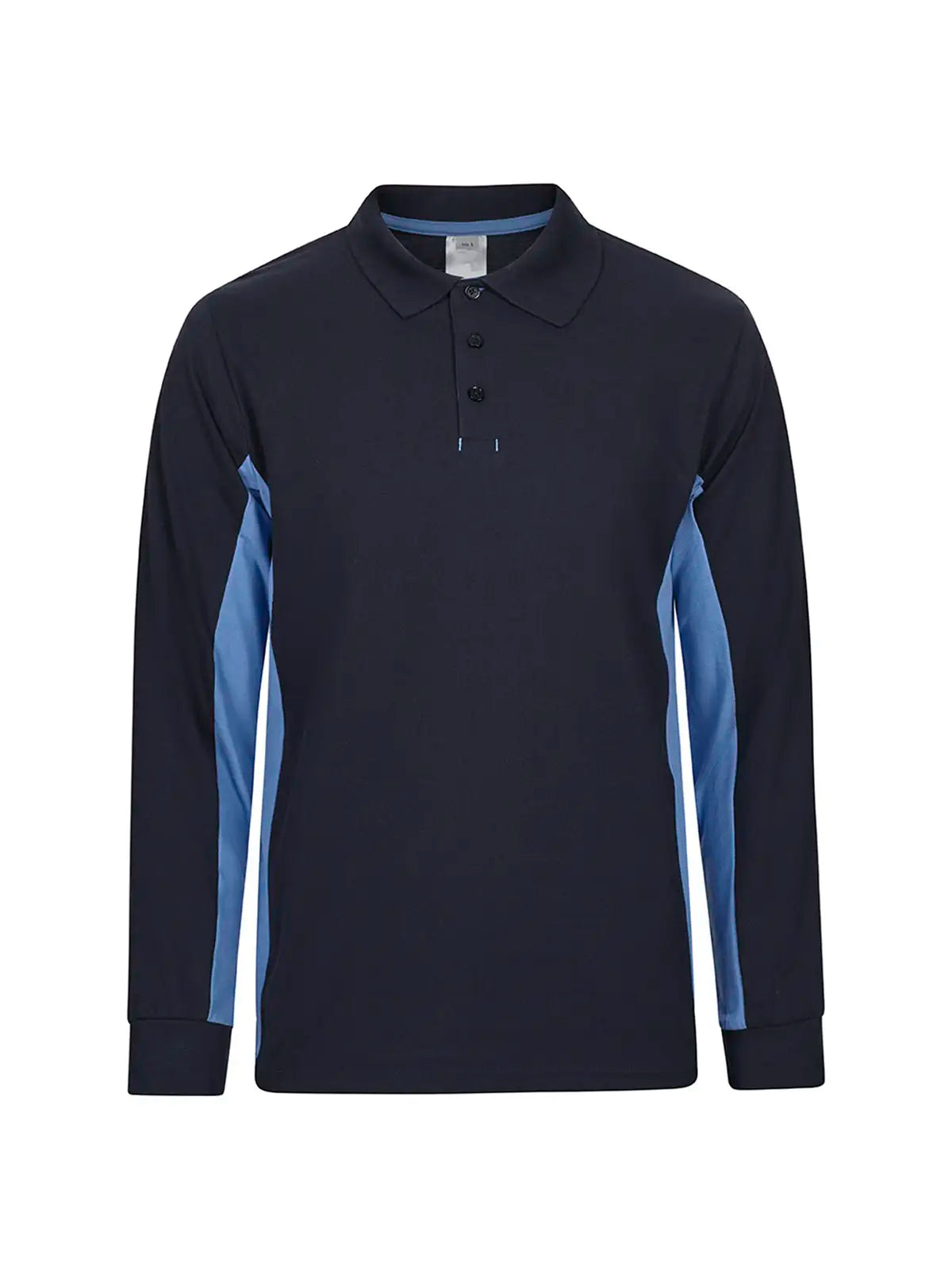 Polo manga larga bicolor Velilla 105514
