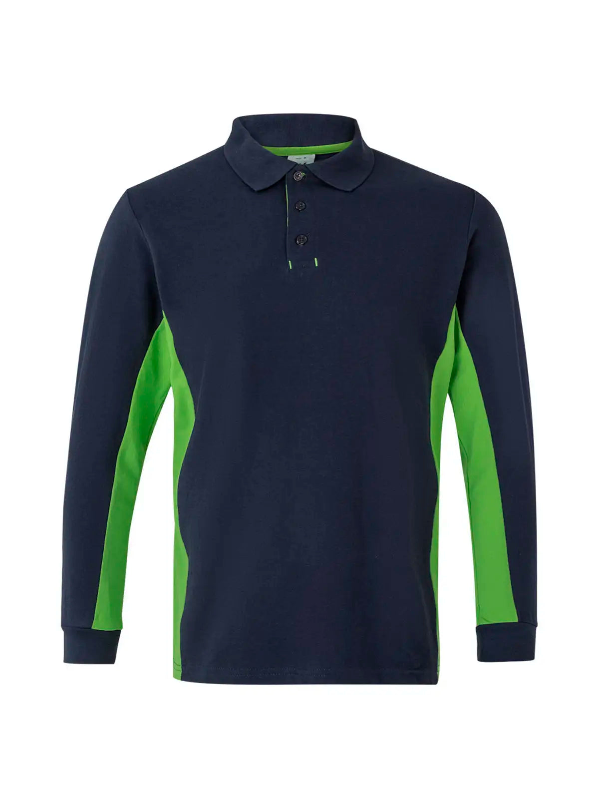 Polo manga larga bicolor Velilla 105514