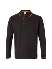 Polo manga larga bicolor Velilla 105515