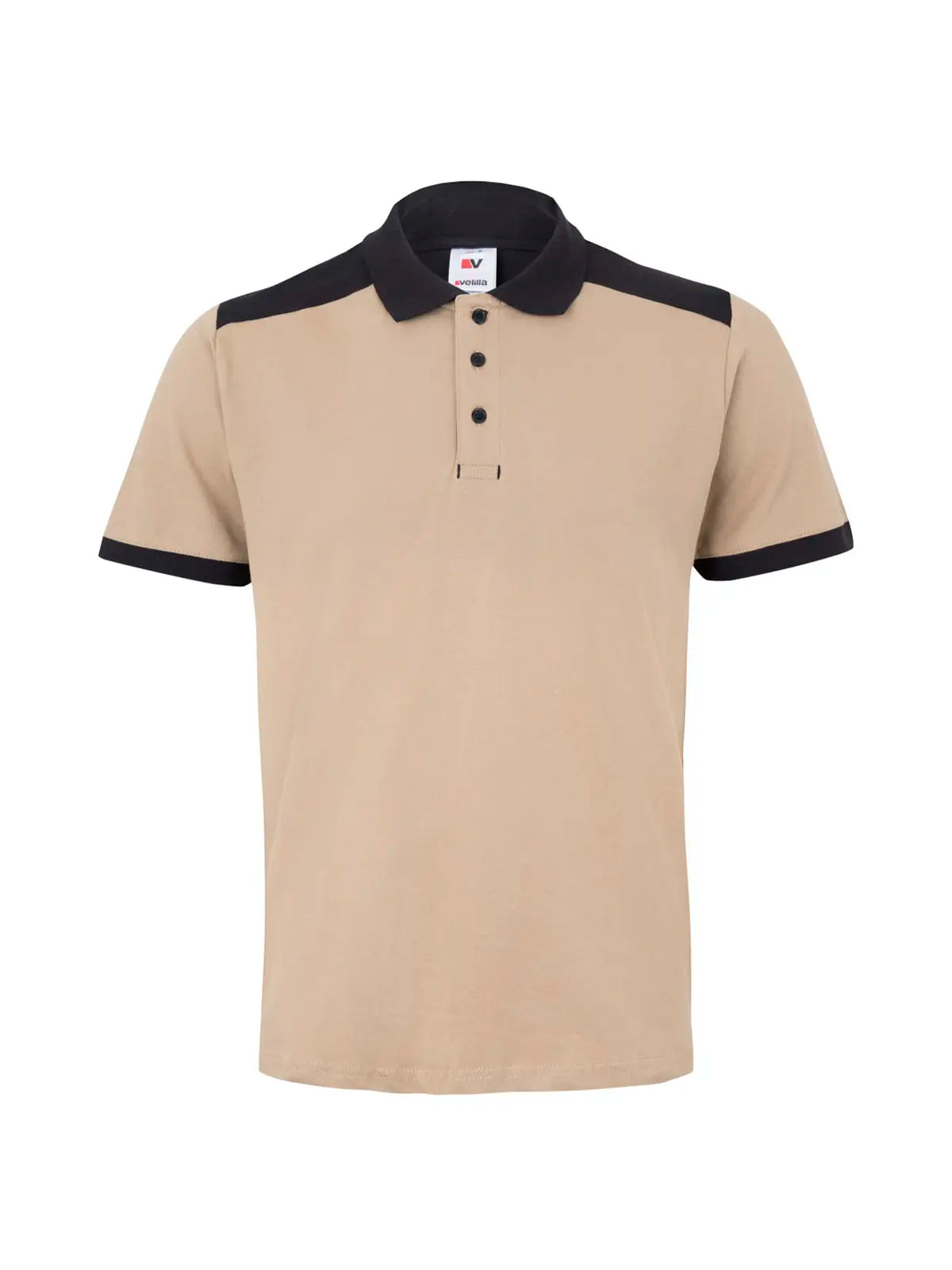 Polo manga corta stretch bicolor Velilla 105519S