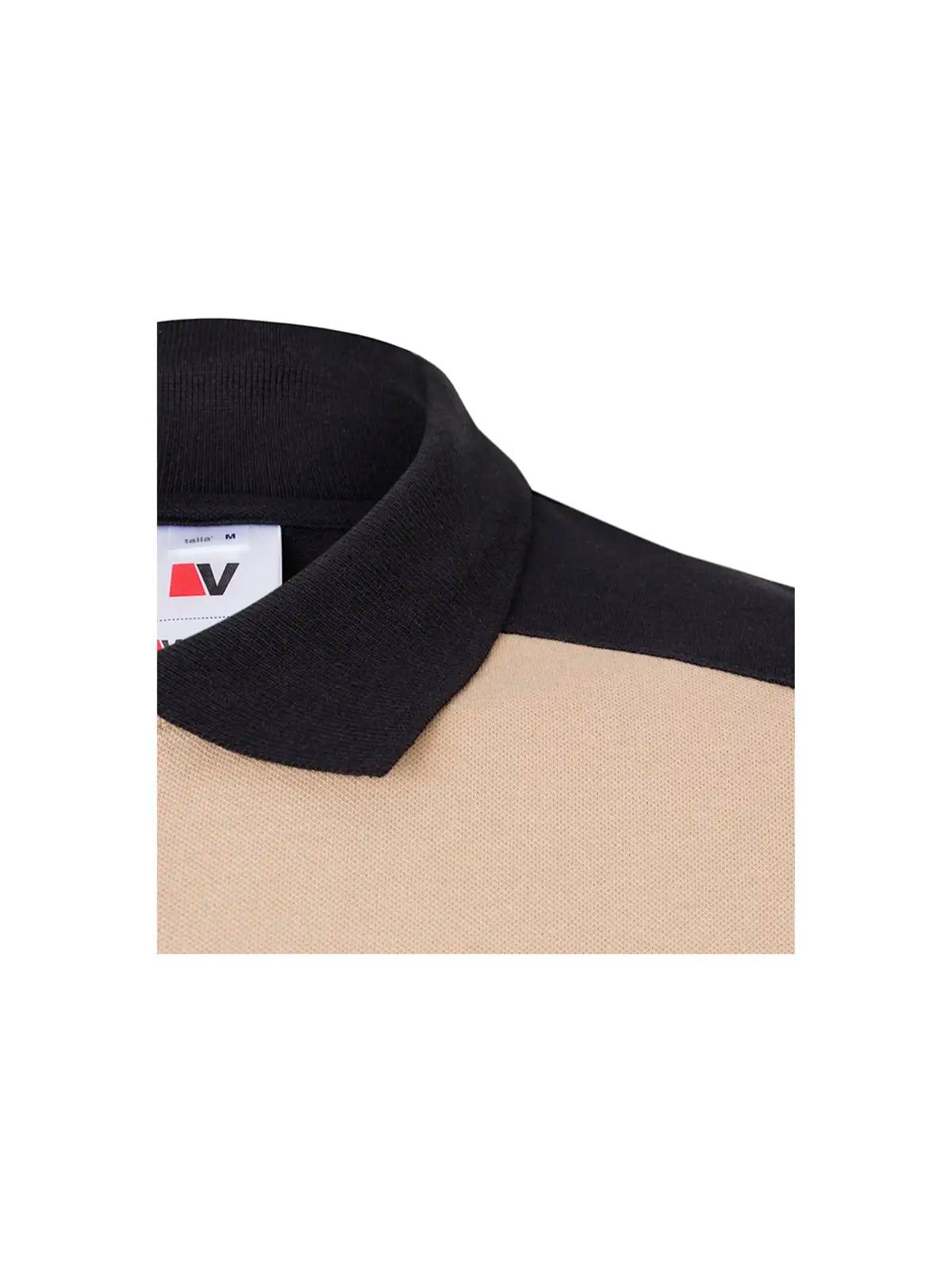 Polo manga corta stretch bicolor Velilla 105519S