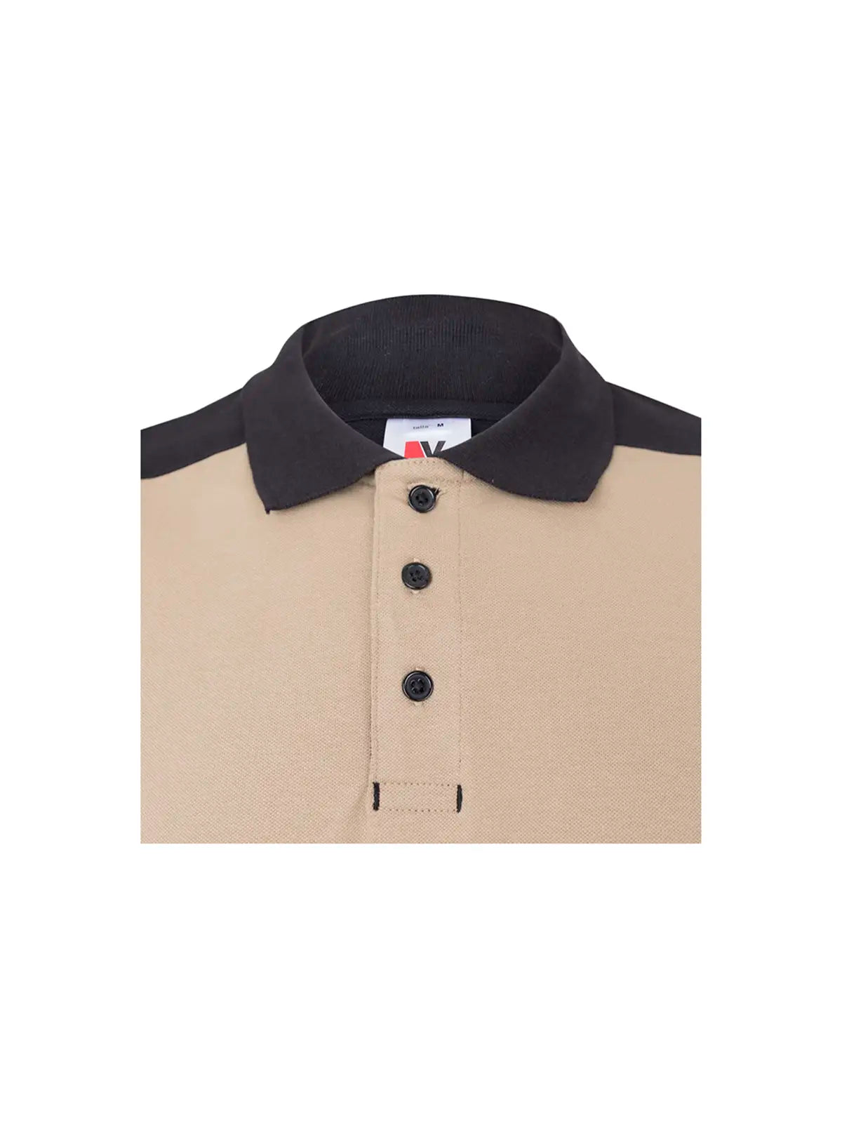 Polo manga corta stretch bicolor Velilla 105519S