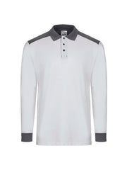 Polo manga larga stretch bicolor Velilla 105529S