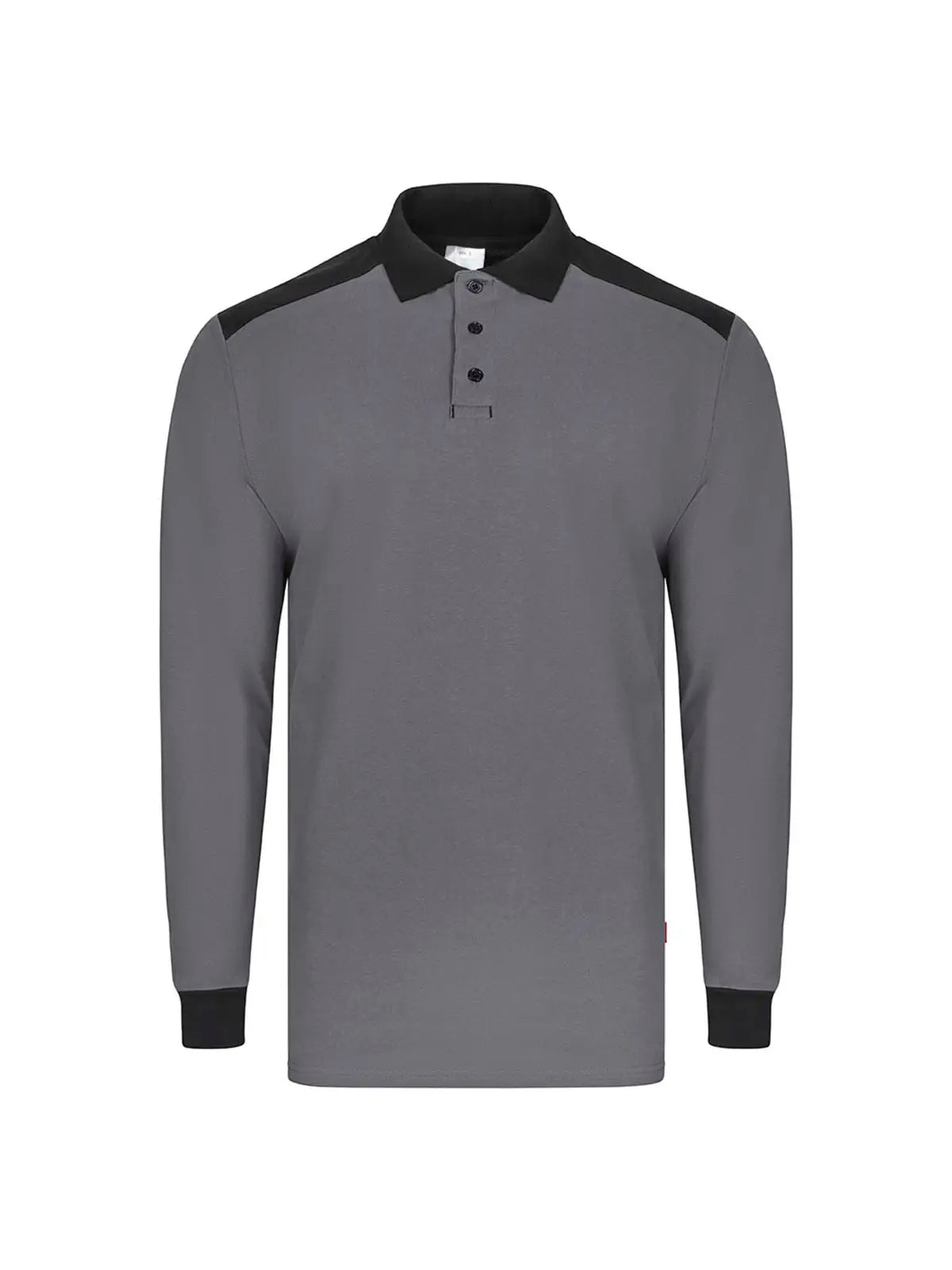 Polo manga larga stretch bicolor Velilla 105529S