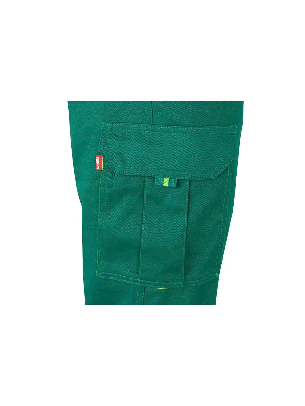 Pantalón alta visibilidad 100% algodón bicolor multibolsillos Velilla 303007