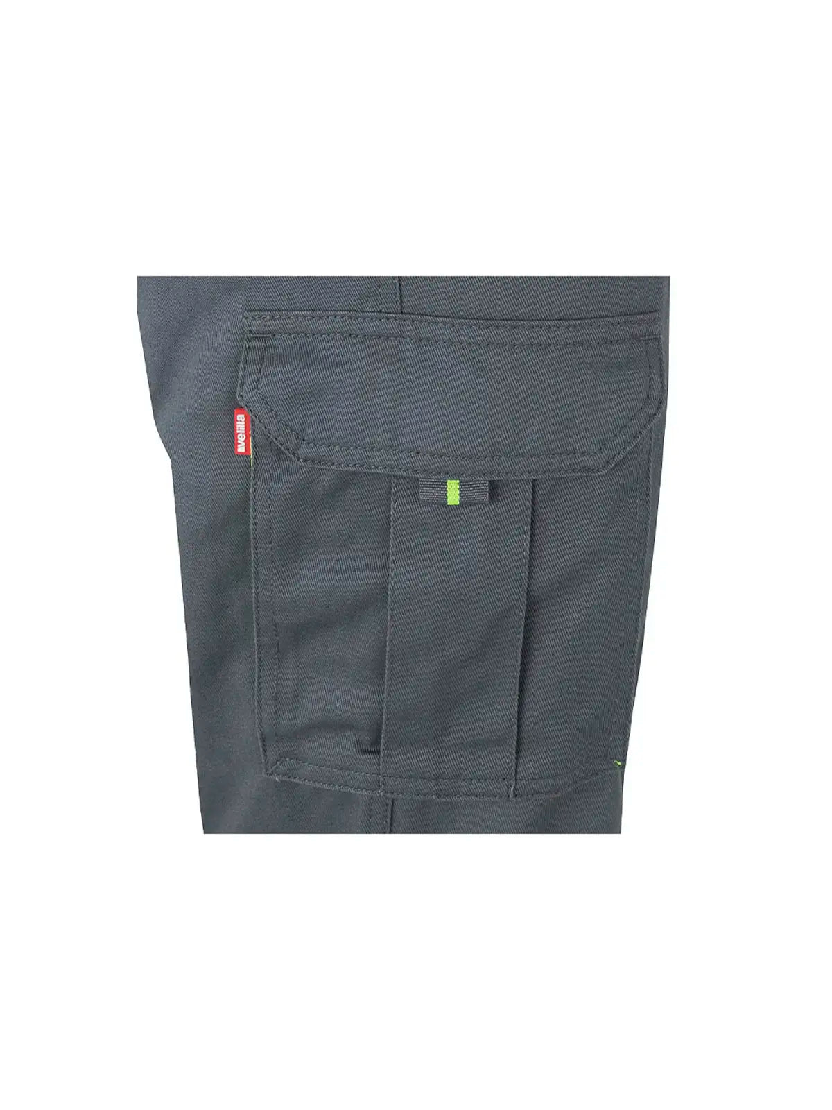 Pantalón alta visibilidad 100% algodón bicolor multibolsillos Velilla 303007