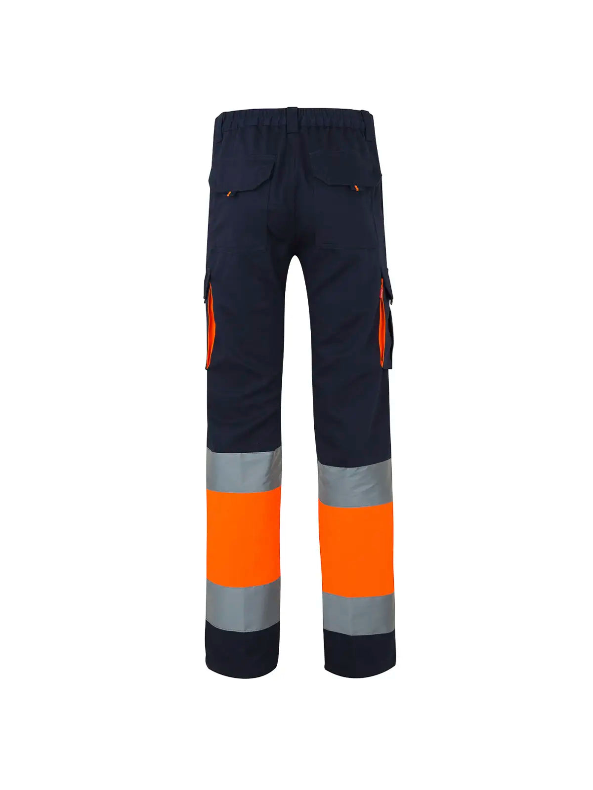 Pantalón alta visibilidad 100% algodón bicolor multibolsillos Velilla 303007