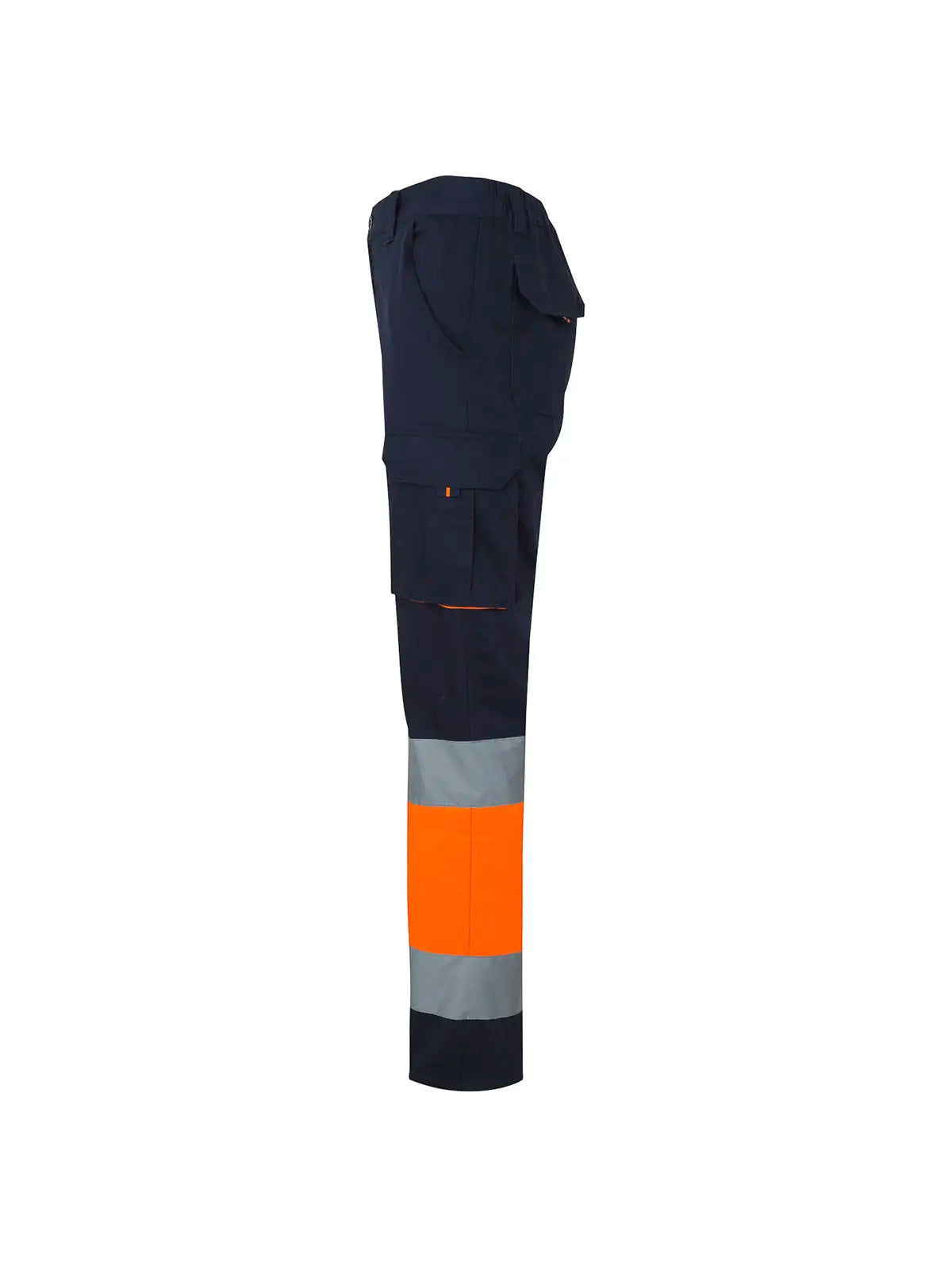 Pantalón alta visibilidad 100% algodón bicolor multibolsillos Velilla 303007