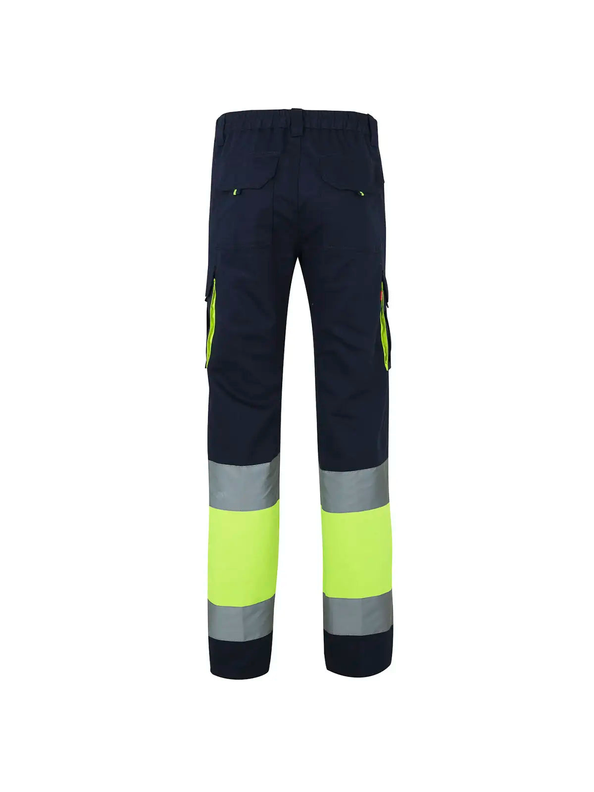 Pantalón alta visibilidad 100% algodón bicolor multibolsillos Velilla 303007