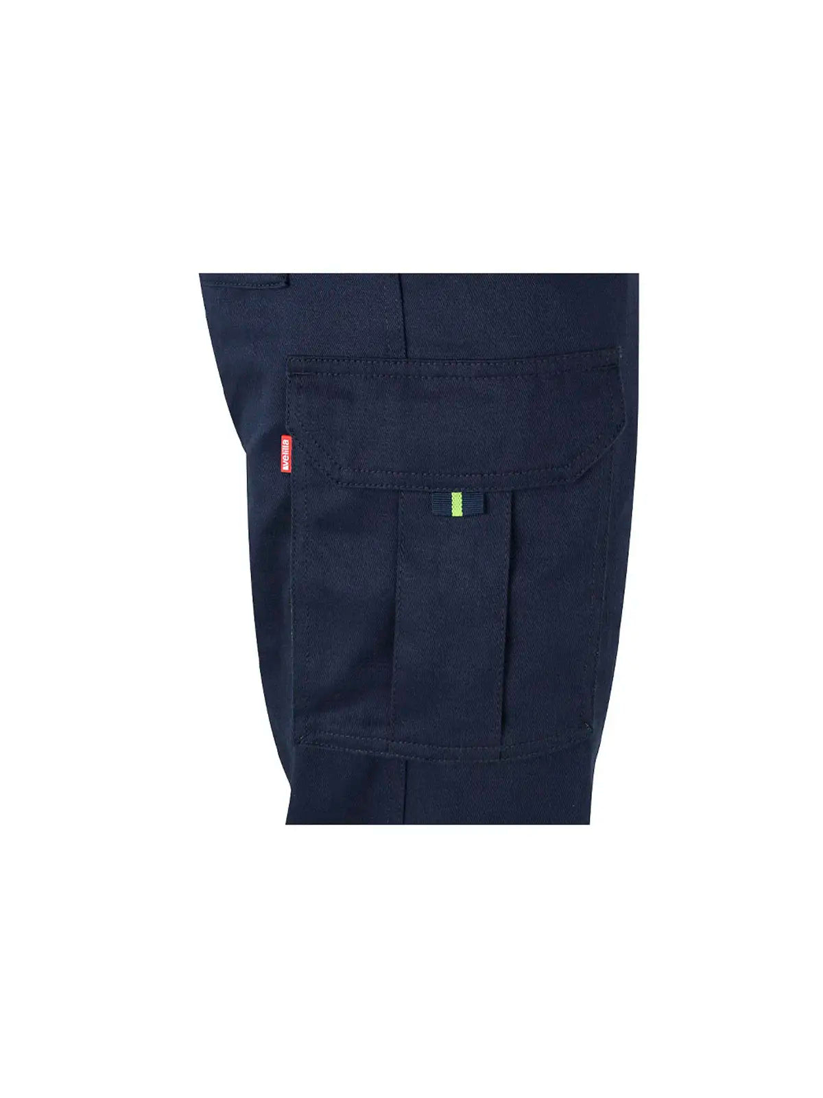Pantalón alta visibilidad 100% algodón bicolor multibolsillos Velilla 303007