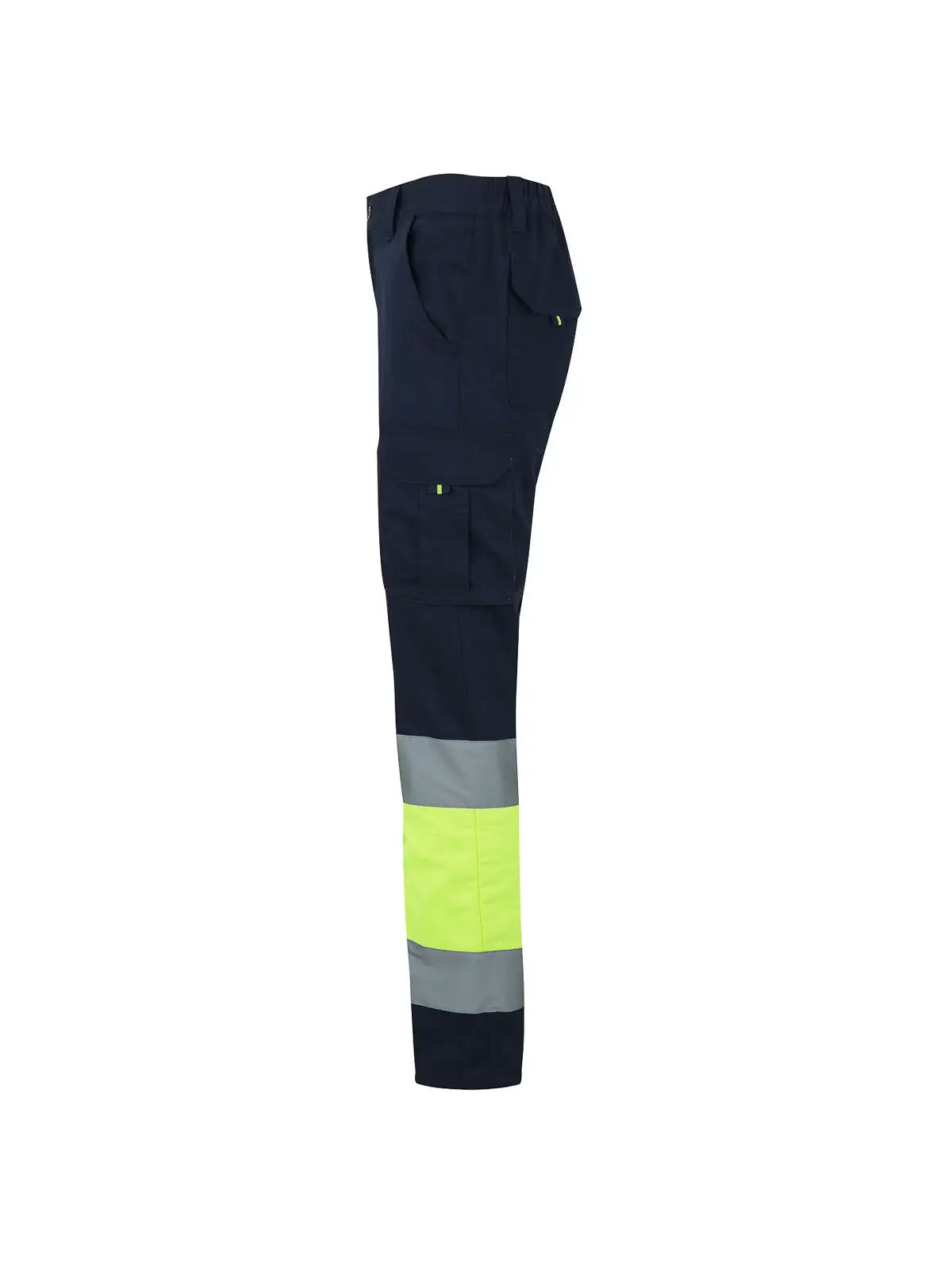 Pantalón alta visibilidad 100% algodón bicolor multibolsillos Velilla 303007