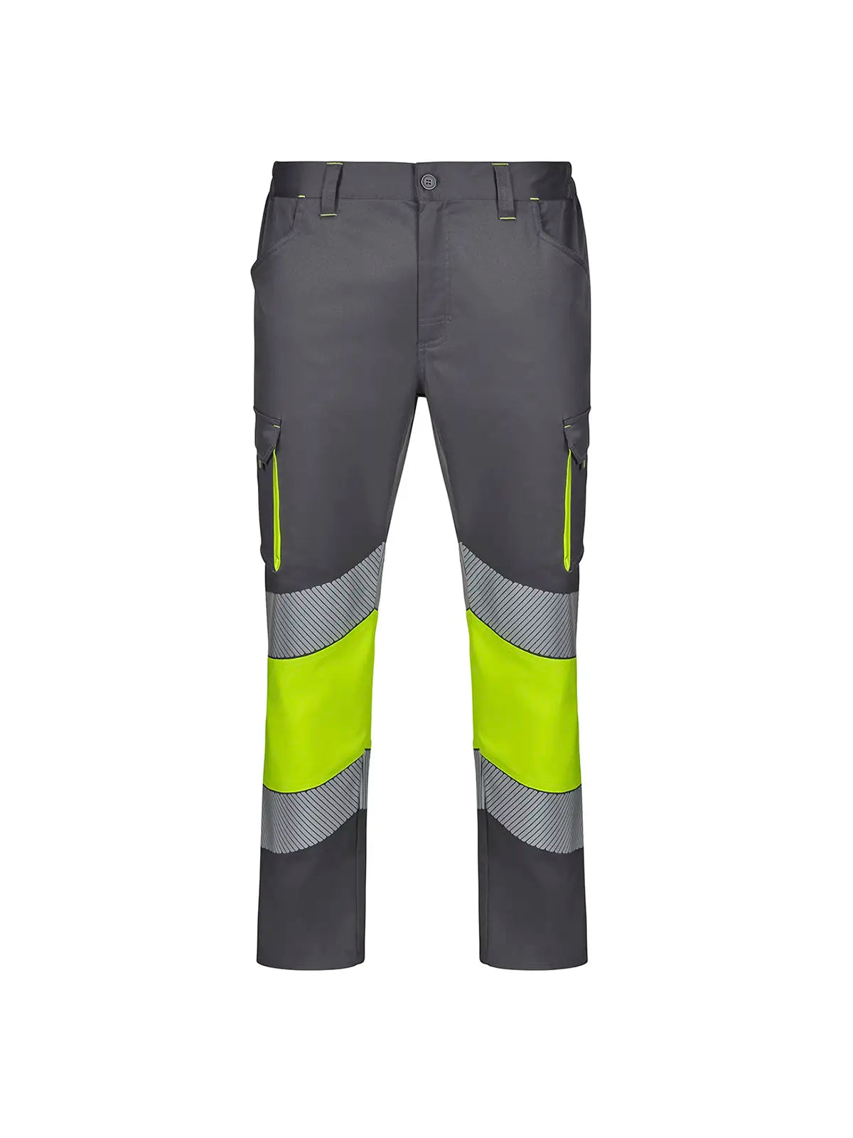 Pantalón alta visibilidad stretch bicolor cinta segmentada Velilla 303008S