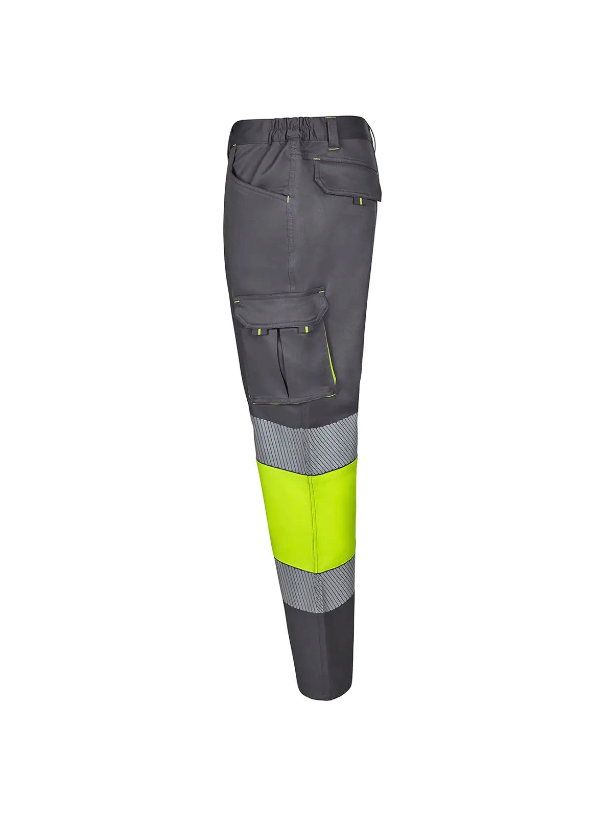 Pantalón alta visibilidad stretch bicolor cinta segmentada Velilla 303008S