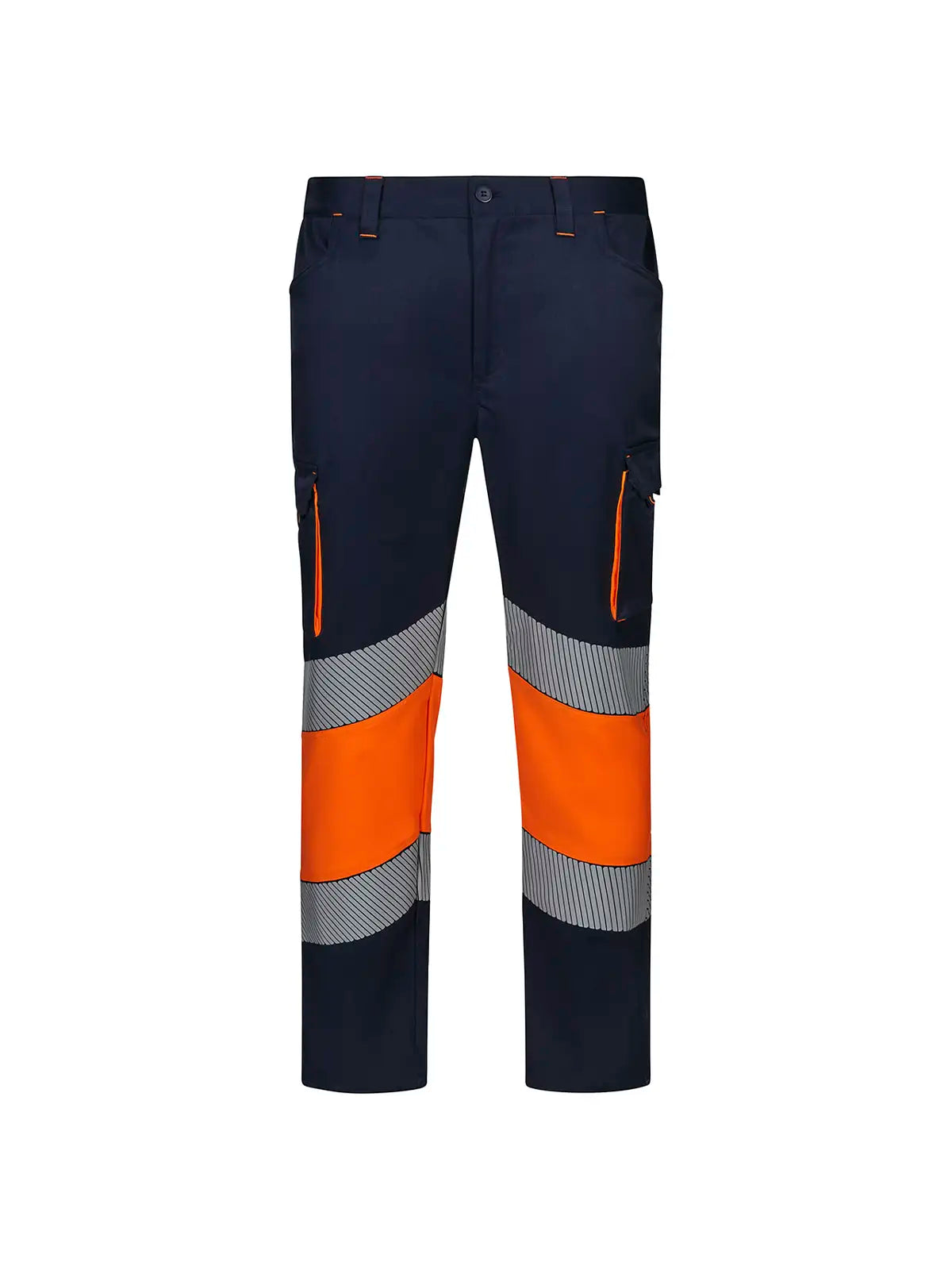 Pantalón alta visibilidad stretch bicolor cinta segmentada Velilla 303008S