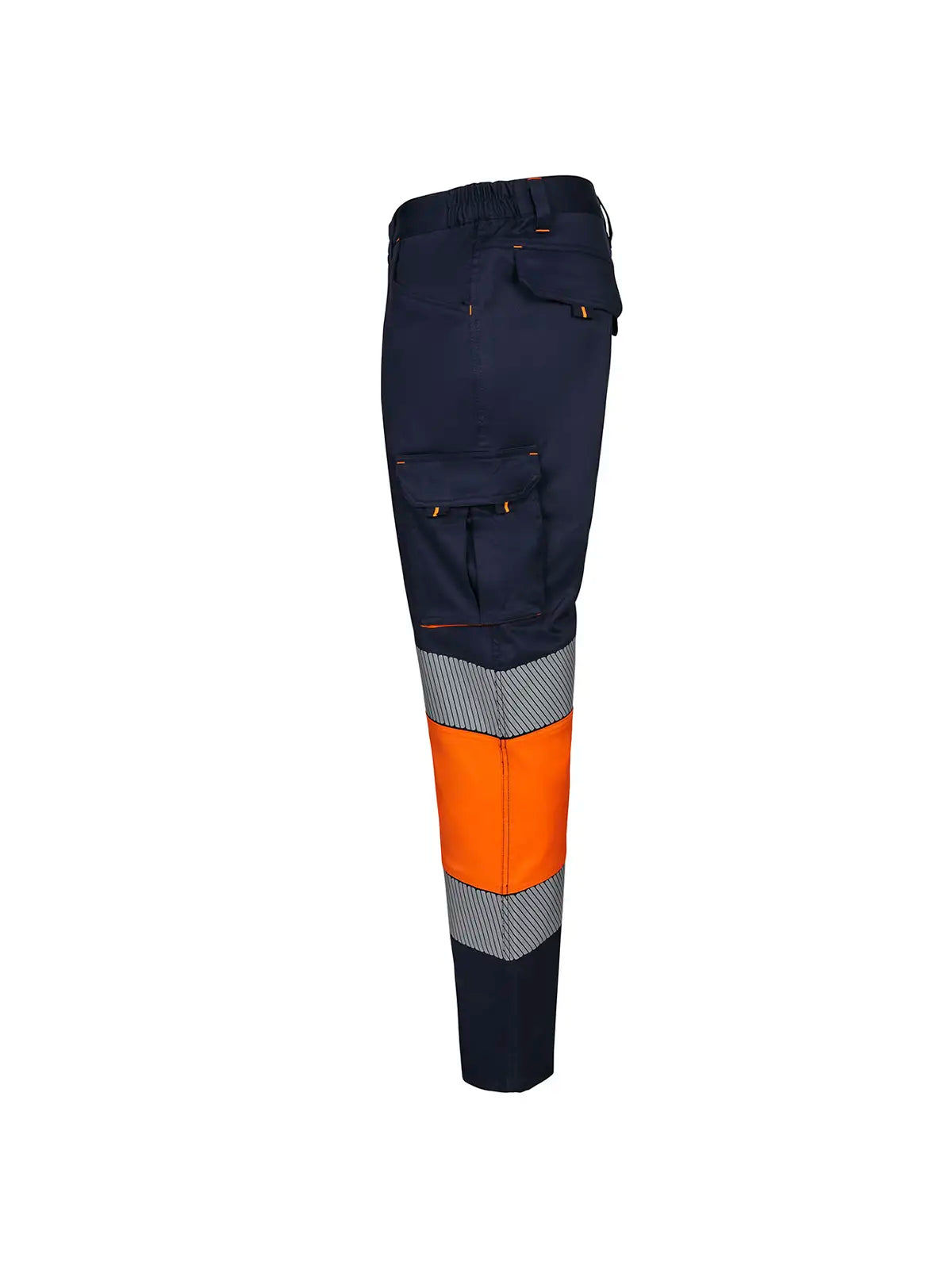 Pantalón alta visibilidad stretch bicolor cinta segmentada Velilla 303008S