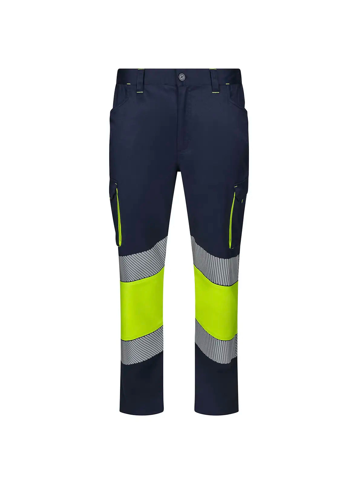 Pantalón alta visibilidad stretch bicolor cinta segmentada Velilla 303008S