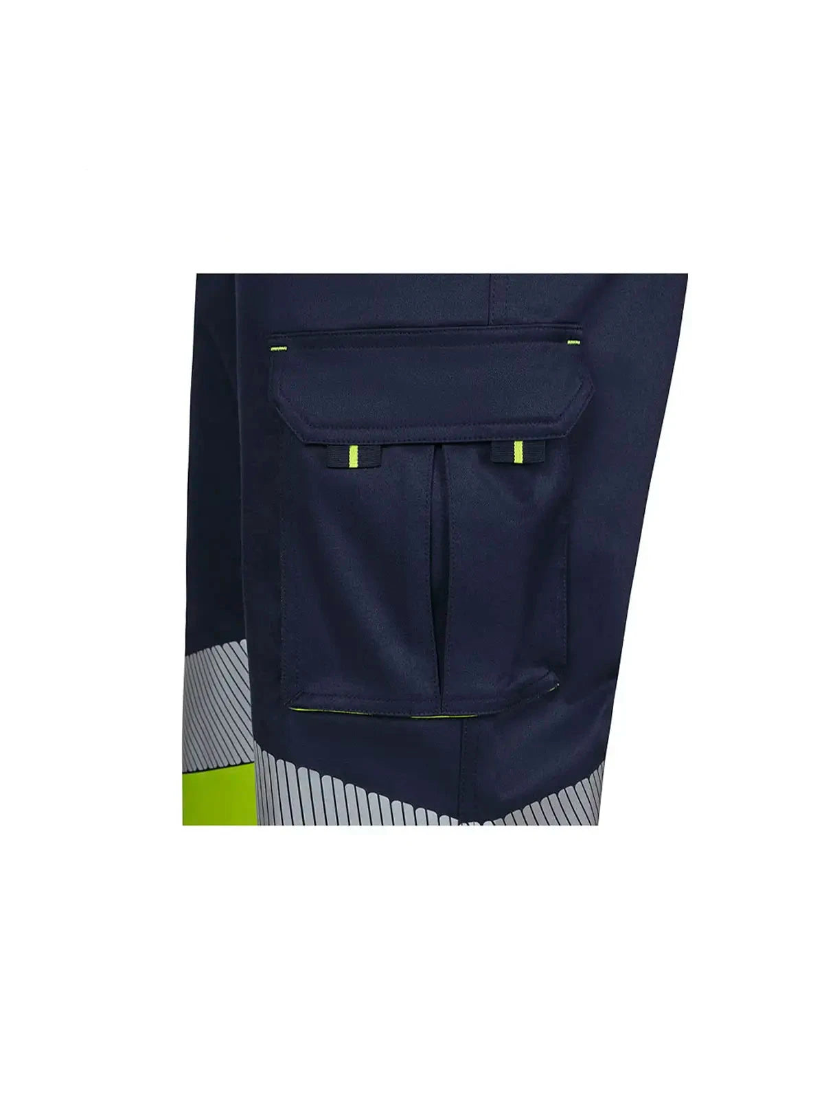 Pantalón alta visibilidad stretch bicolor cinta segmentada Velilla 303008S