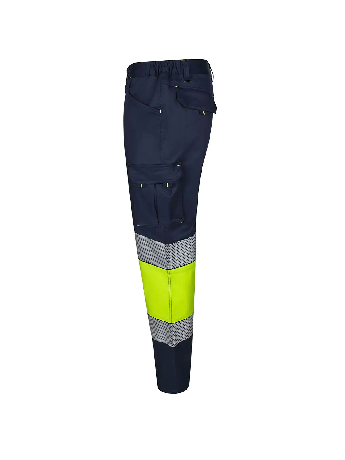 Pantalón alta visibilidad stretch bicolor cinta segmentada Velilla 303008S