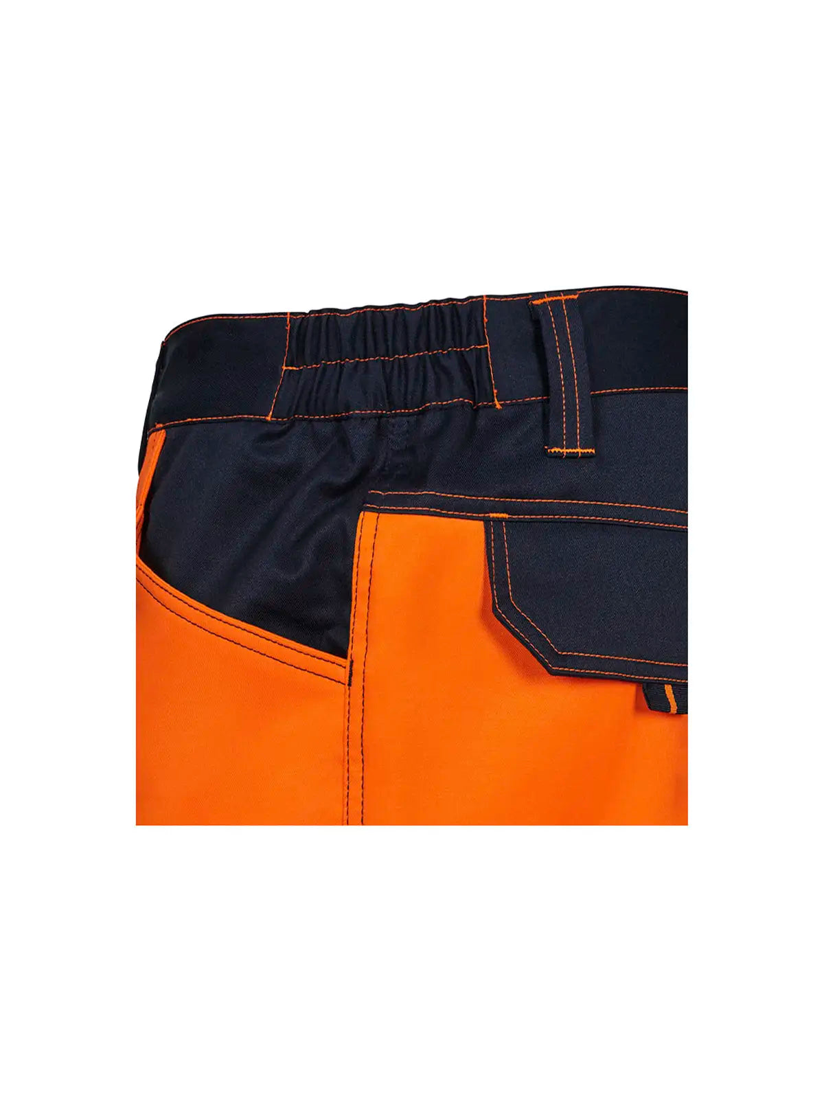 Pantalón alta visibilidad stretch con rodilleras cinta segmentada Velilla 303010S
