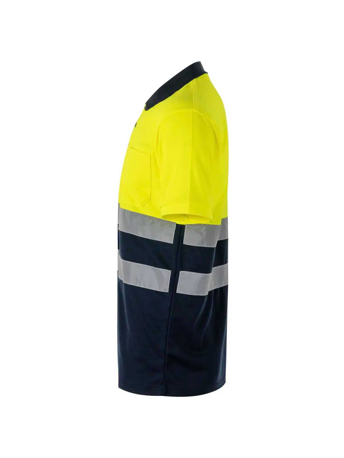Polo alta visibilidad bicolor manga corta Velilla 305504