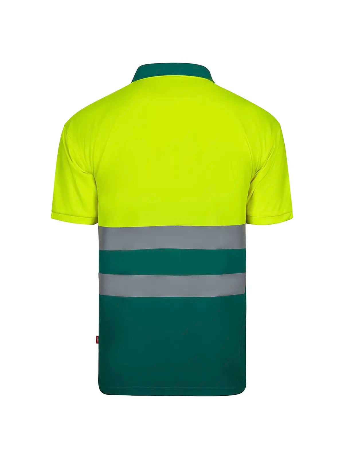 Polo alta visibilidad bicolor manga corta Velilla 305504