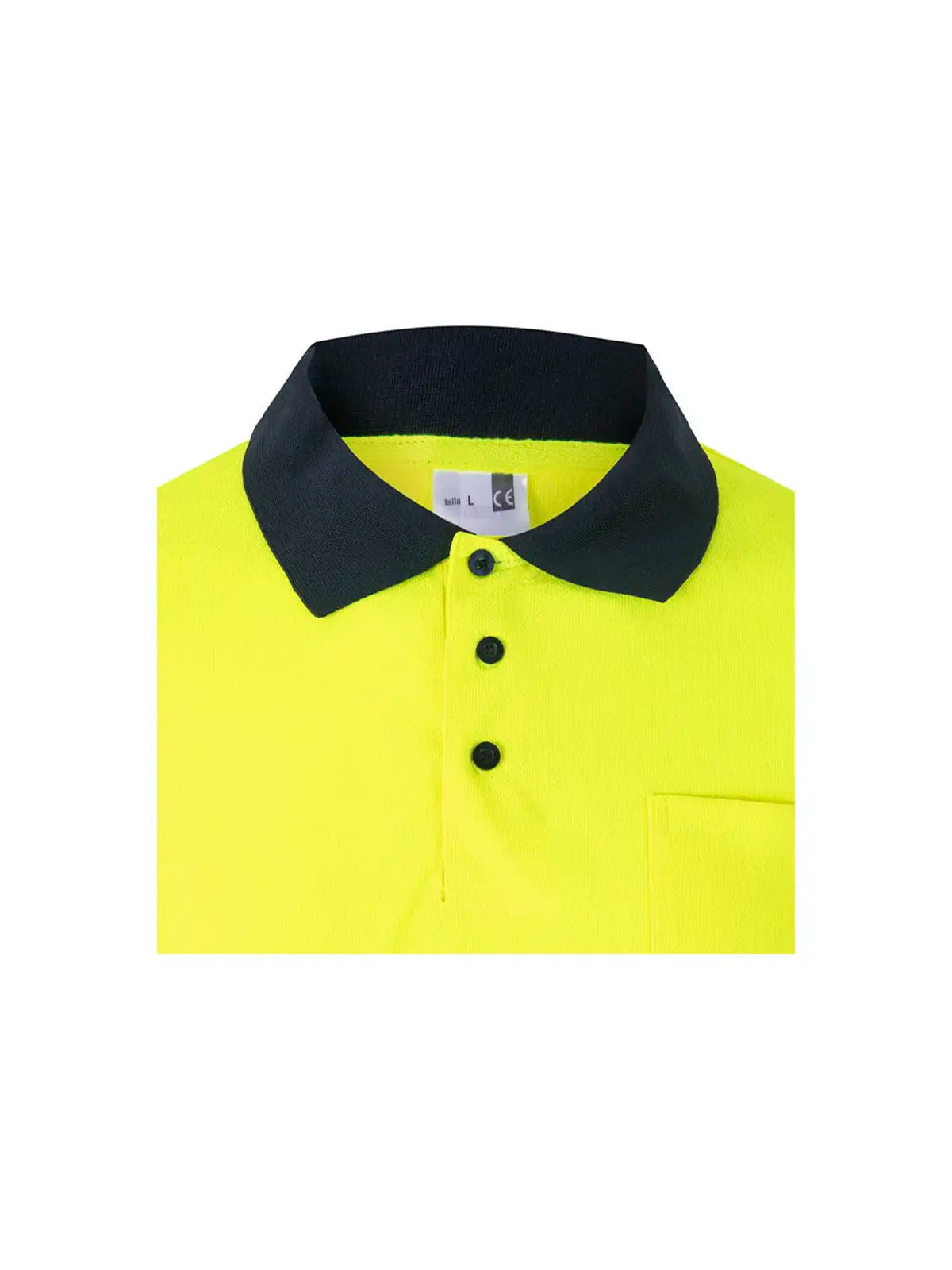 Polo alta visibilidad bicolor manga larga Velilla 305507