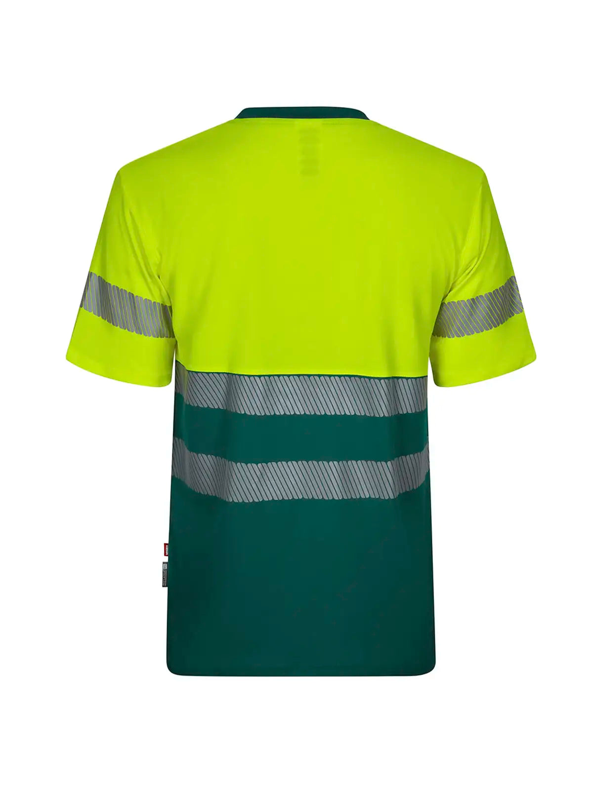 Camiseta alta visibilidad algodón manga corta cinta segmentada Velilla 305509