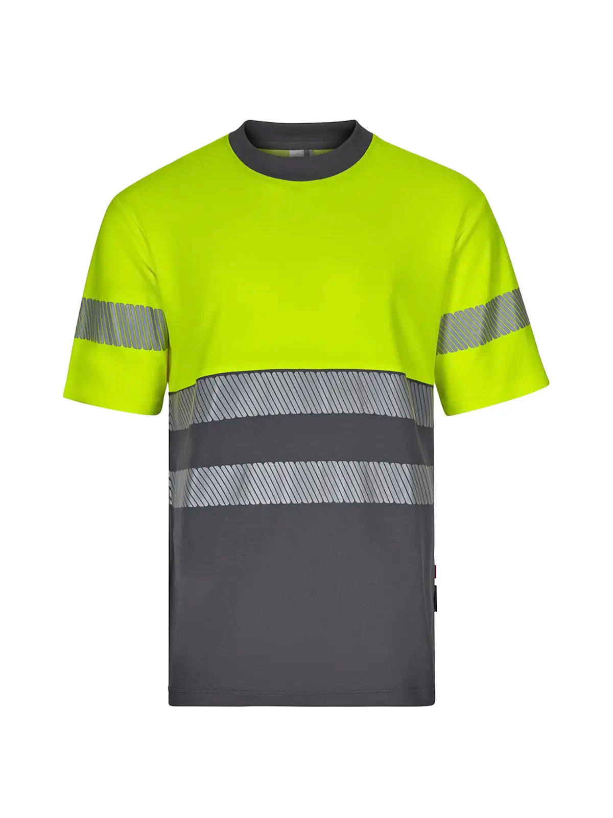 Camiseta alta visibilidad algodón manga corta cinta segmentada Velilla 305509
