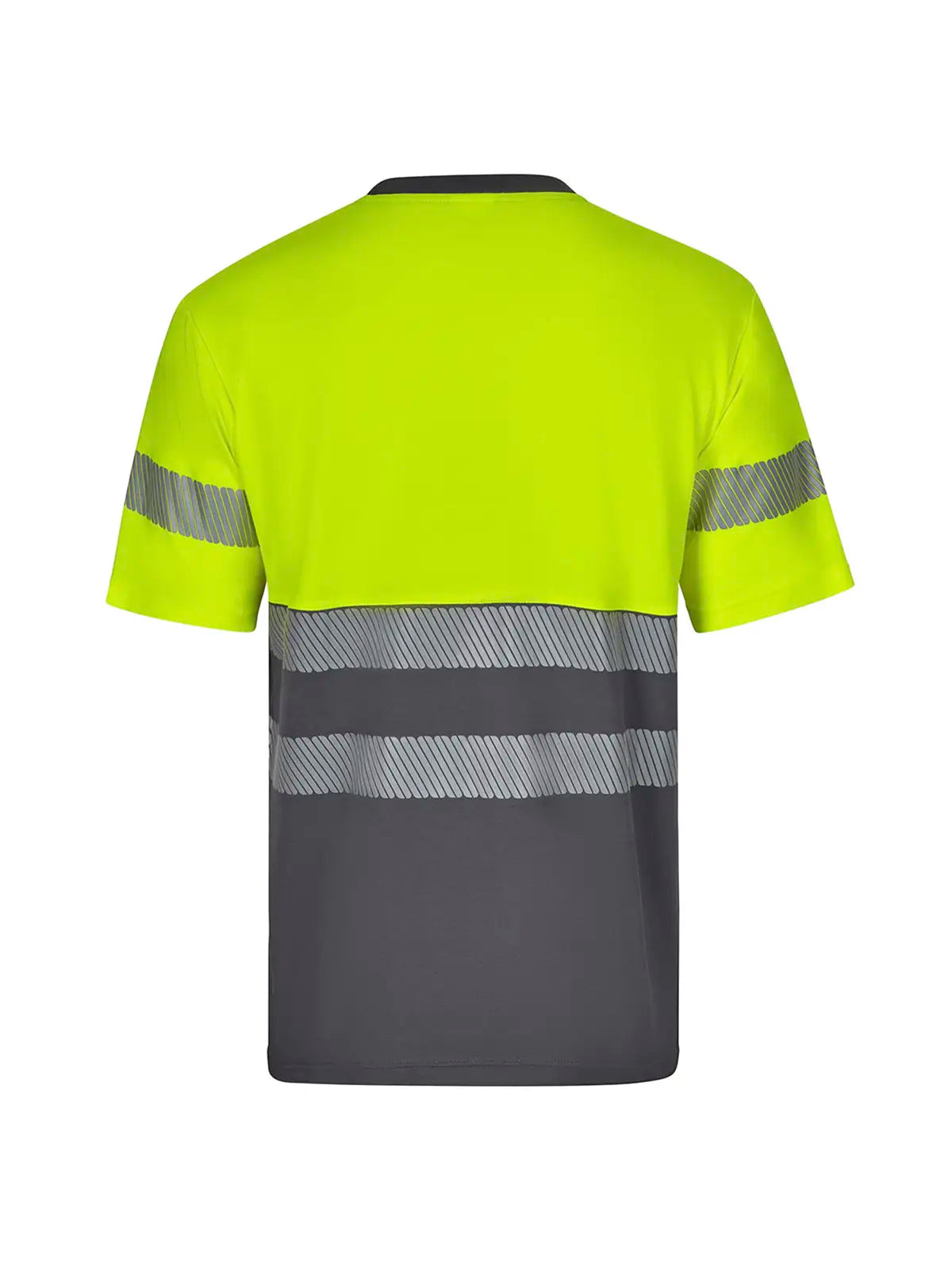 Camiseta alta visibilidad algodón manga corta cinta segmentada Velilla 305509