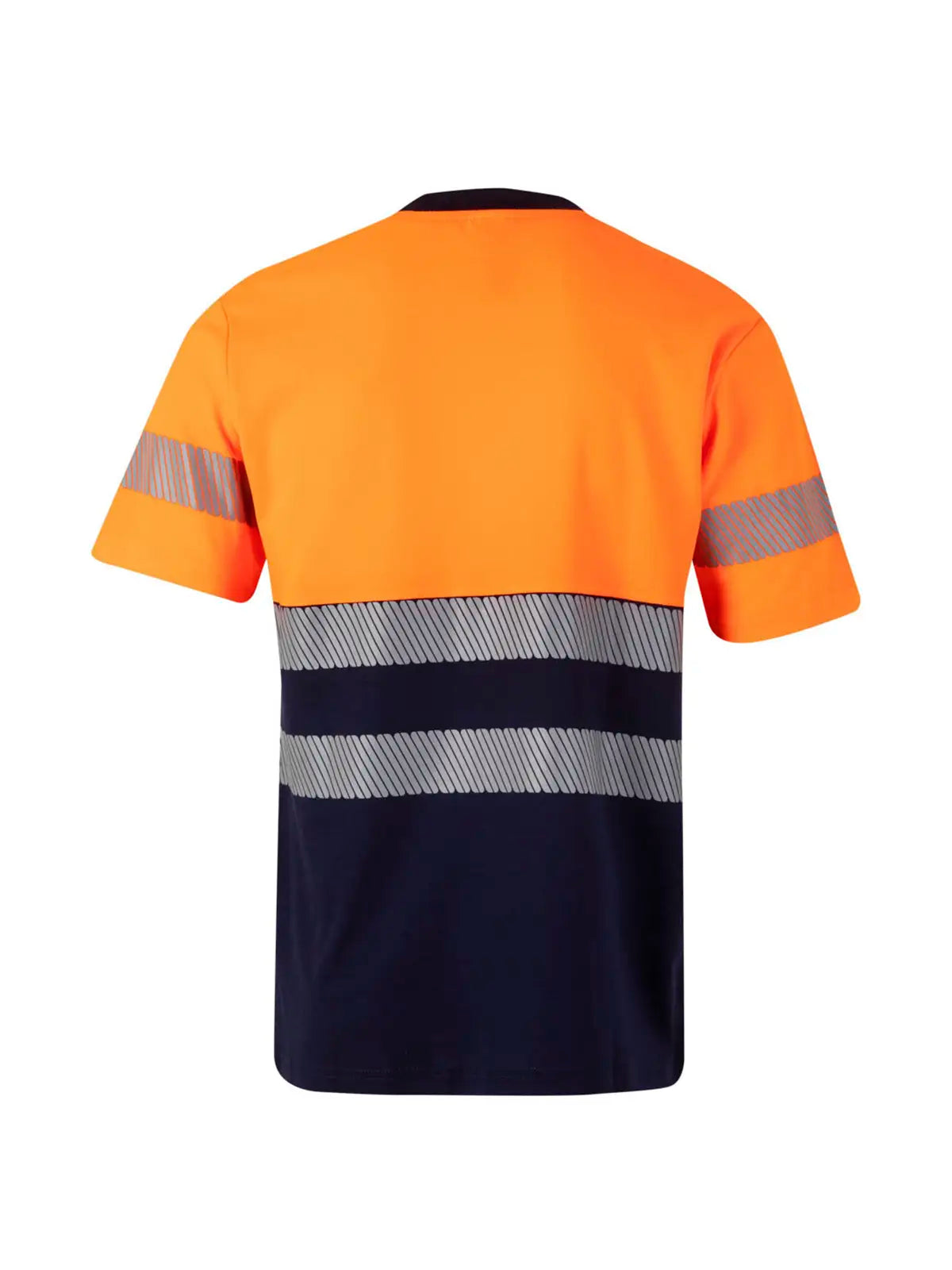 Camiseta alta visibilidad algodón manga corta cinta segmentada Velilla 305509