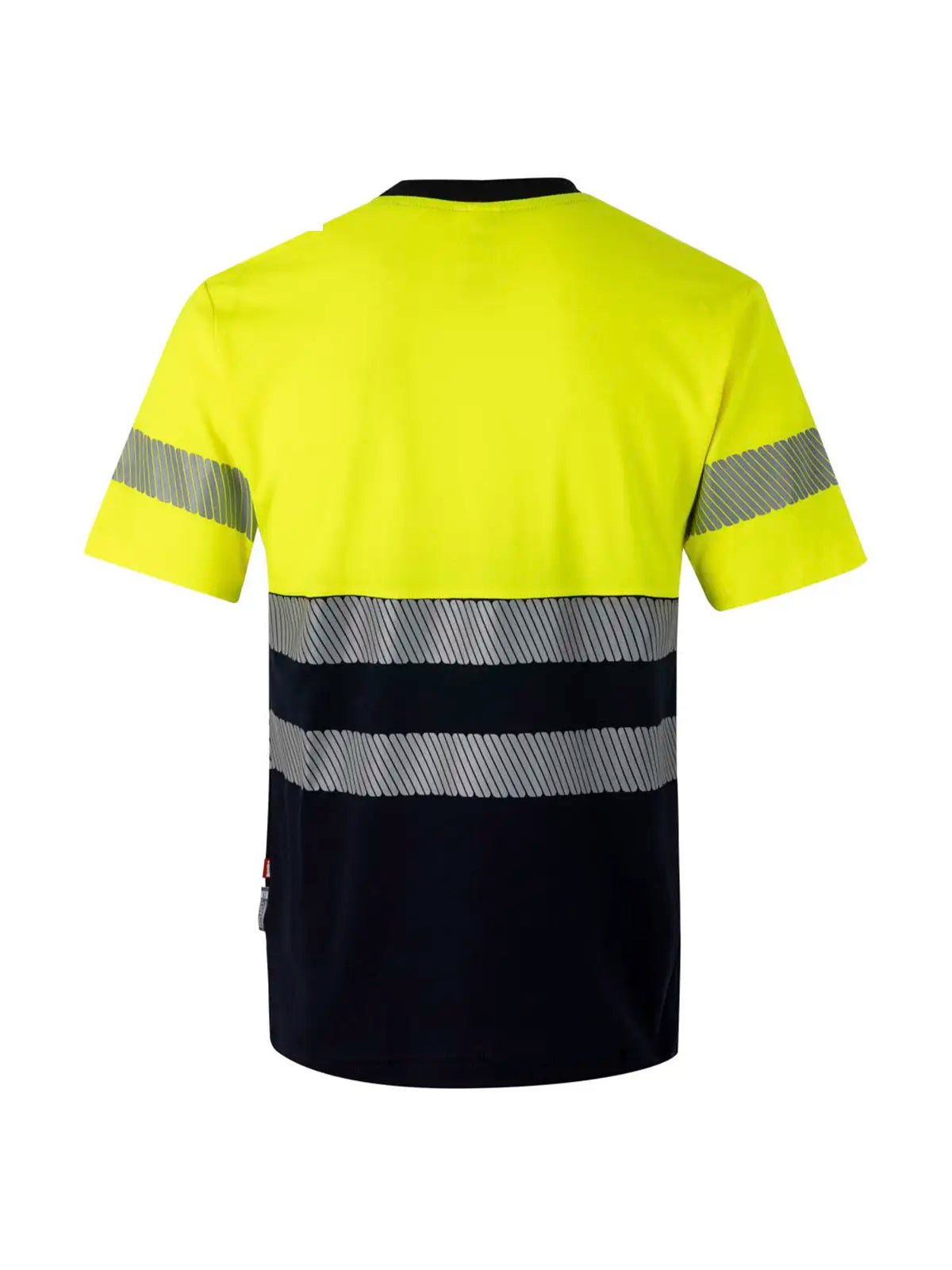 Camiseta alta visibilidad algodón manga corta cinta segmentada Velilla 305509