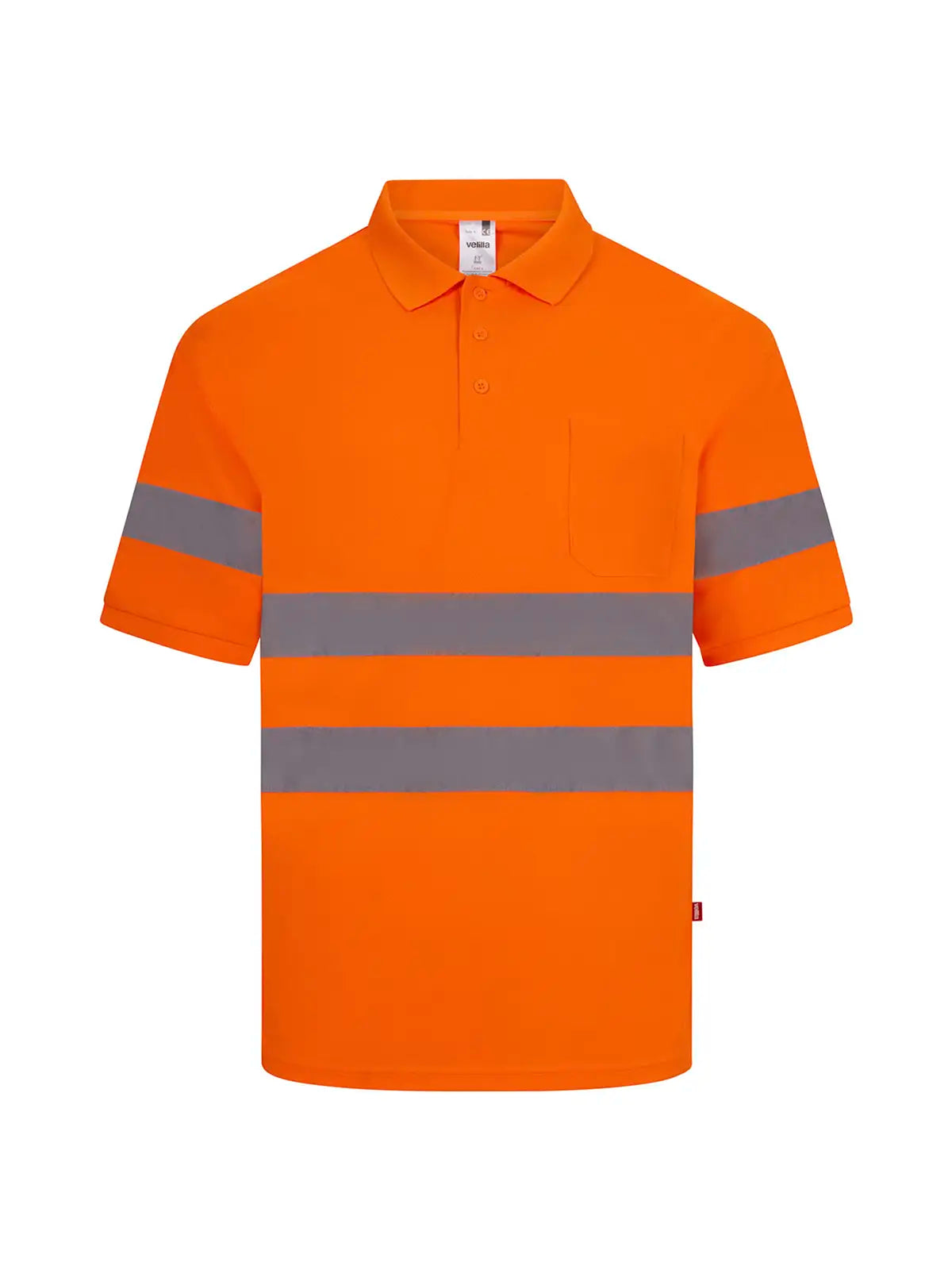 Polo alta visibilidad manga corta Velilla 305510