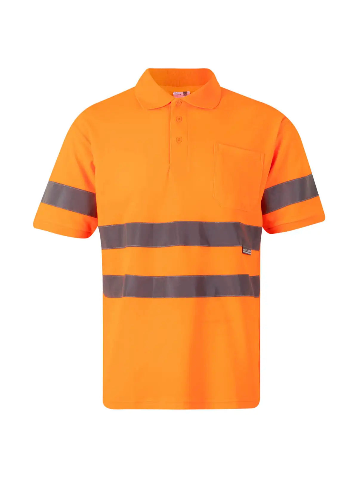 Polo alta visibilidad algodón manga corta Velilla 305512