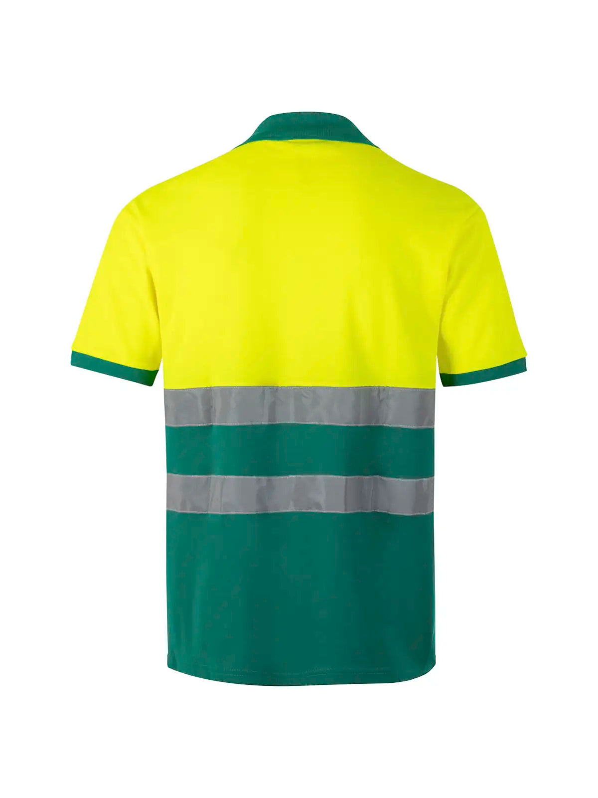Polo alta visibilidad algodón bicolor manga corta Velilla 305513