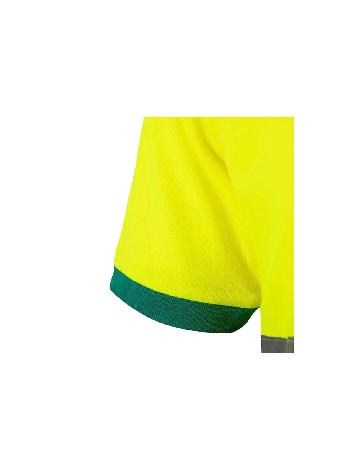 Polo alta visibilidad algodón bicolor manga corta Velilla 305513