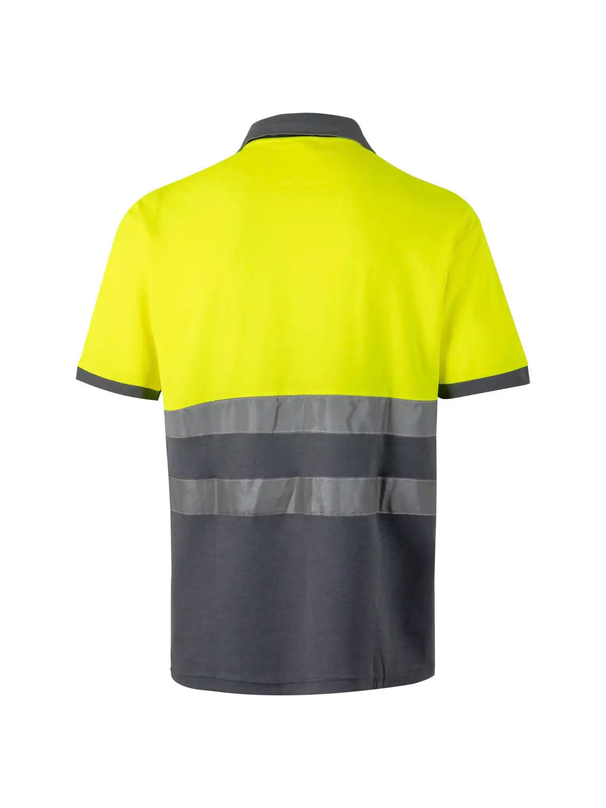 Polo alta visibilidad algodón bicolor manga corta Velilla 305513