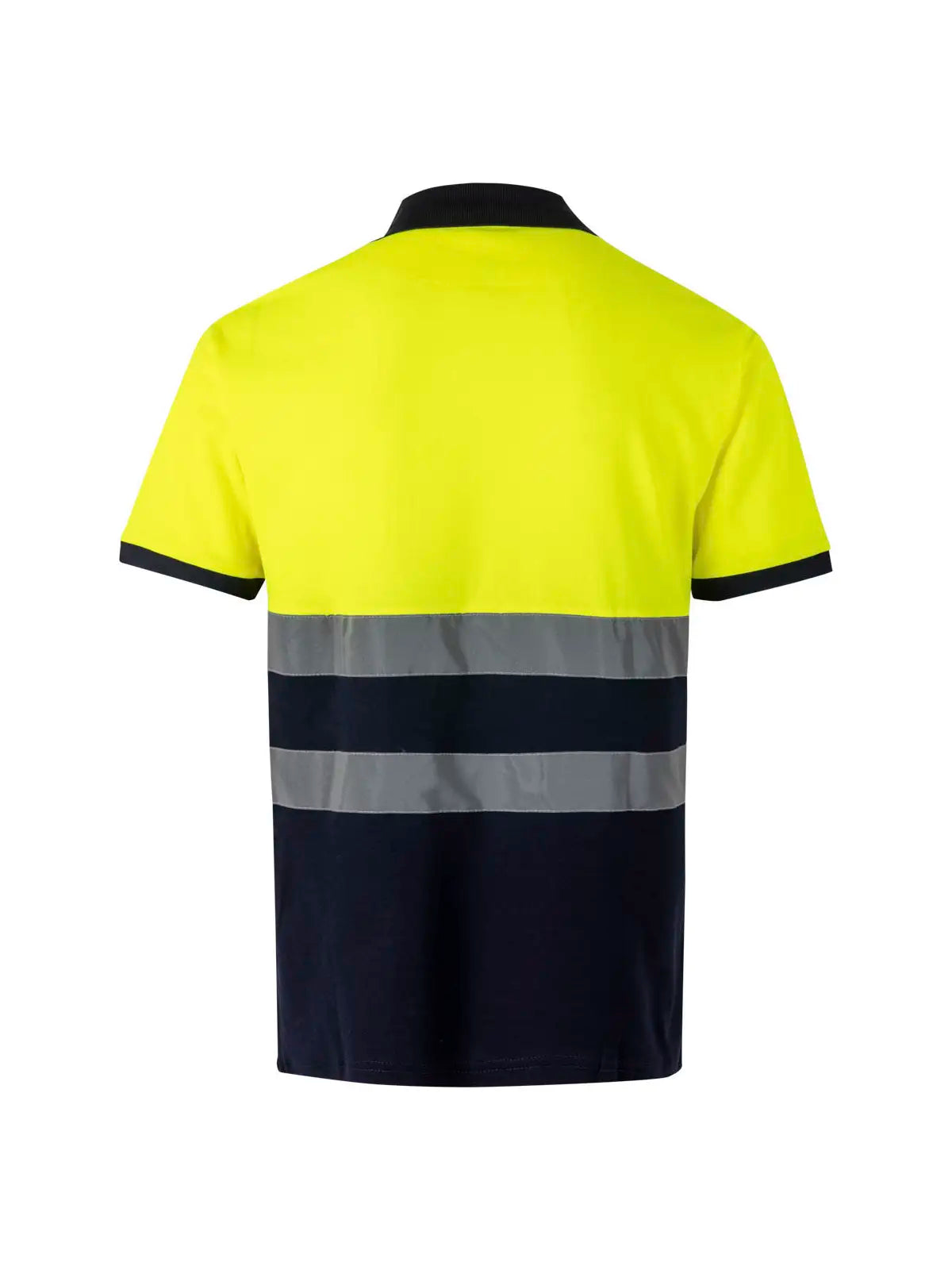 Polo alta visibilidad algodón bicolor manga corta Velilla 305513