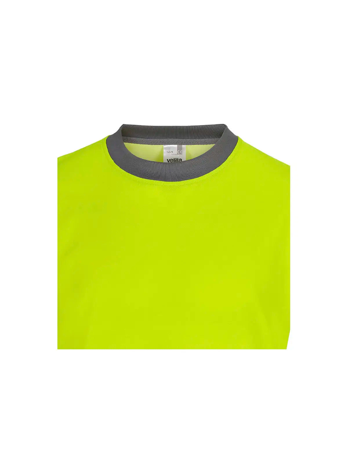 Camiseta alta visibilidad de algodón de manga corta bicolor Velilla 305613