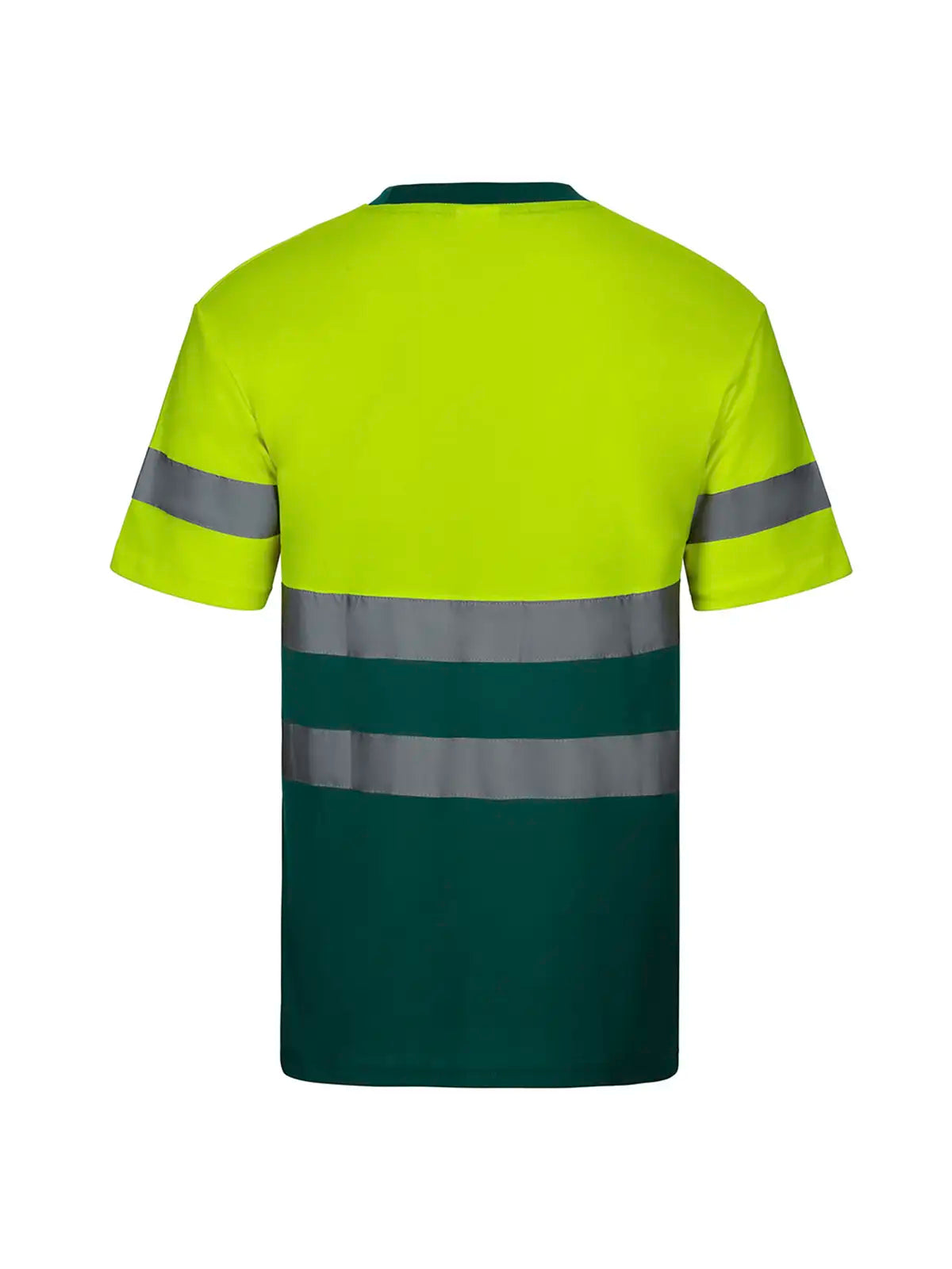 Camiseta alta visibilidad de algodón de manga corta bicolor Velilla 305613
