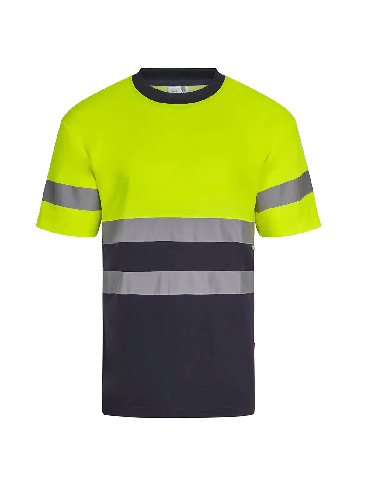 Camiseta alta visibilidad de algodón de manga corta bicolor Velilla 305613