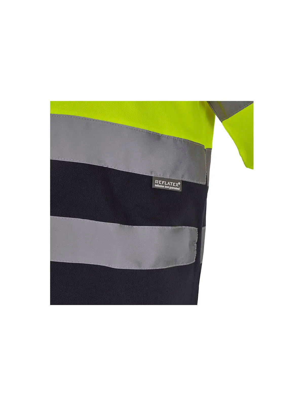 Camiseta alta visibilidad de algodón de manga corta bicolor Velilla 305613