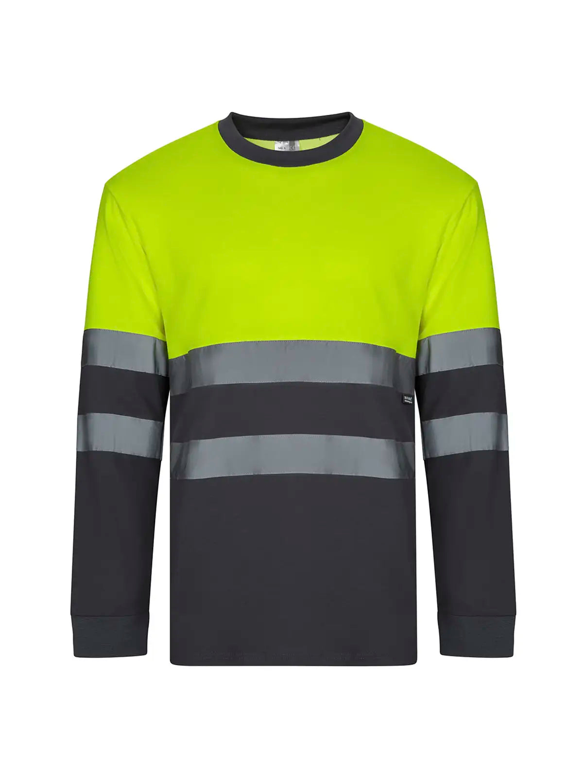 Camiseta alta visibilidad algodón bicolor manga larga Velilla 305615