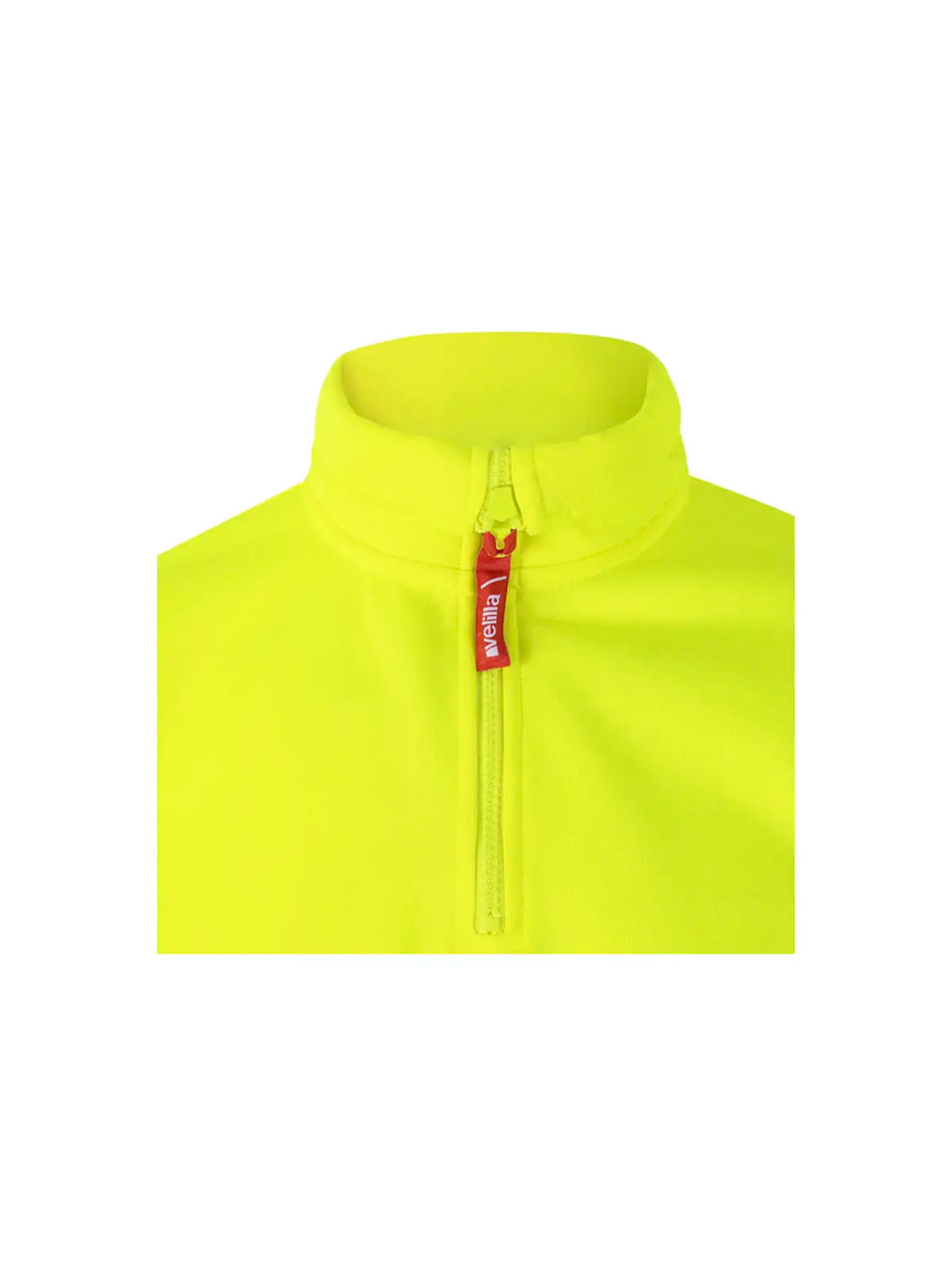 Sudadera alta visibilidad bicolor con media cremallera cinta segmentada Velilla 305704
